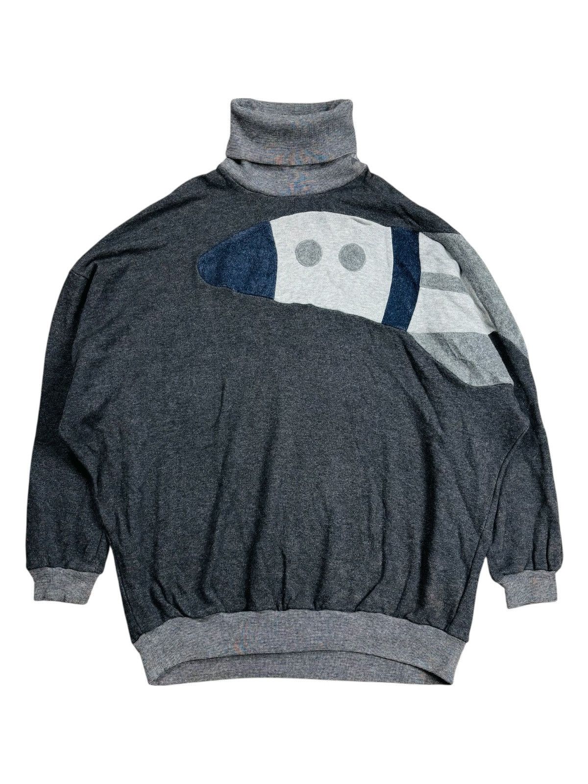 20471120 2000s Maki Hiroshige - Rocket Batwing Sweatshirt Size US M / EU 48-50 / 2 - 1 Thumbnail