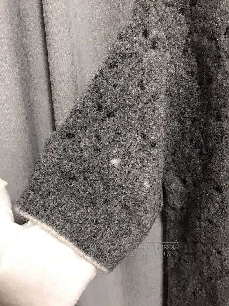 Brunello Cucinelli Brunello Cucinelli Lace cashmere and sea horse wool knitte Size M / US 6-8 / IT 42-44 - 4 Thumbnail