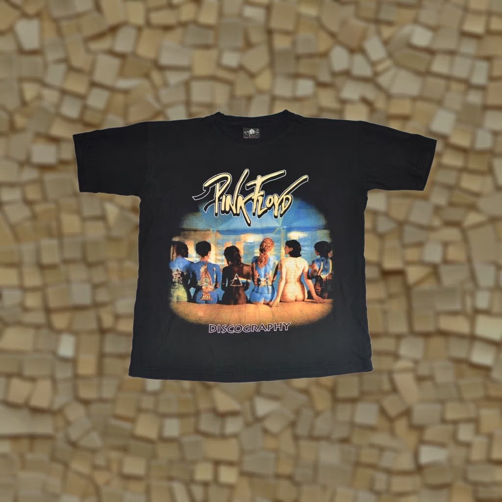 Vintage Cold Blood Brutal T-Shirts Pink Floyd Discography Vintage Graphic Tee Shirt Mens M Black 90s Concert Style Graphic Tee Size US M / EU 48-50 / 2 - 1 Thumbnail