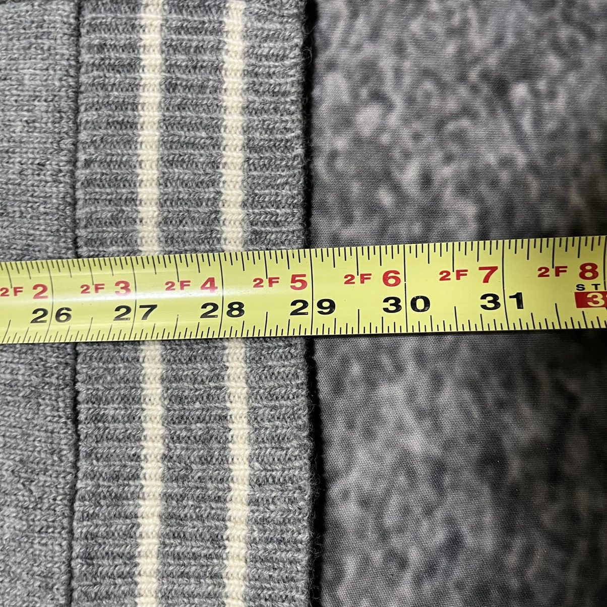 Ecko Unltd. Vintage Y2K Ecko U NLTD Spell Out Gray Wool Zip Up Sweater Size US L / EU 52-54 / 3 - 10 Thumbnail