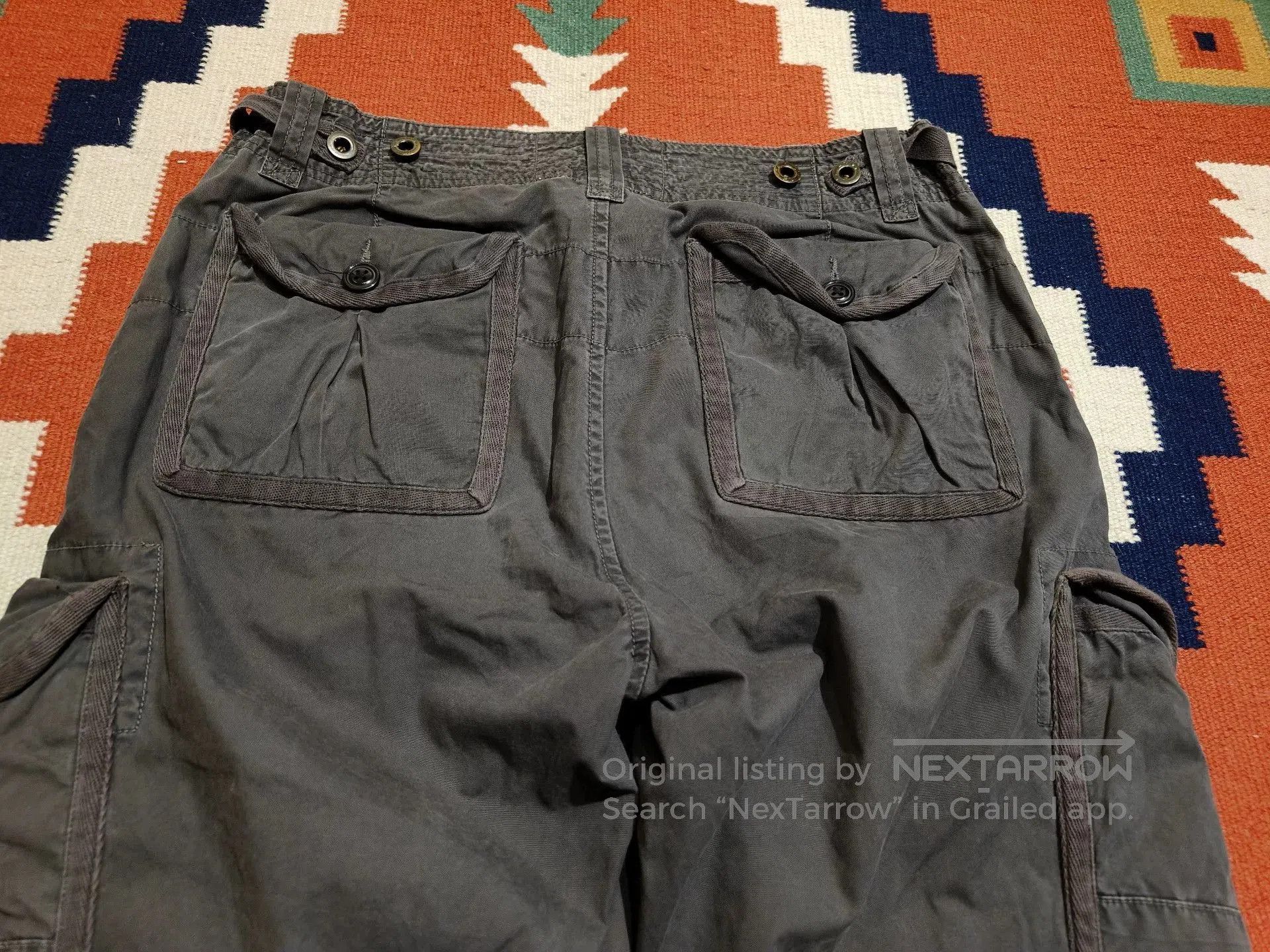 VINNY's Vintage RL RUGBY Cargo Pants. Size US 30 / EU 46 - 8 Thumbnail