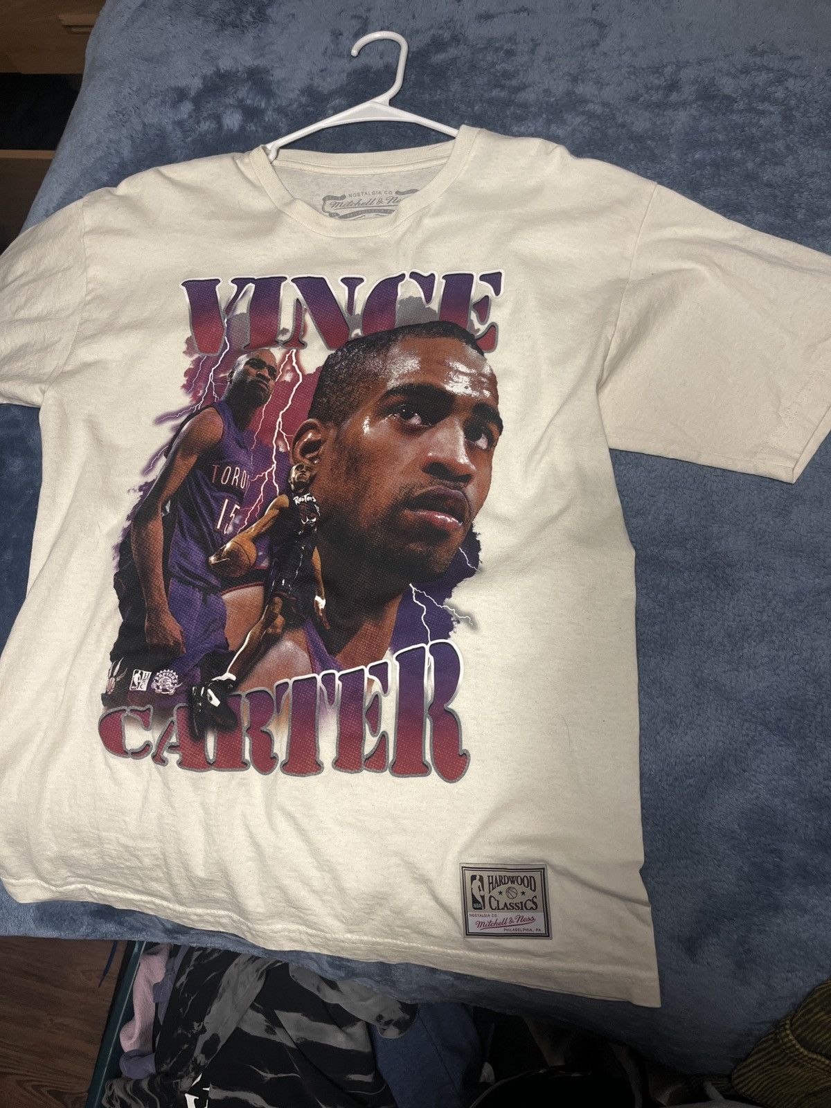 Mitchell & Ness Vince Carter hardwood classics shirt Size US L / EU 52-54 / 3 - 3 Thumbnail