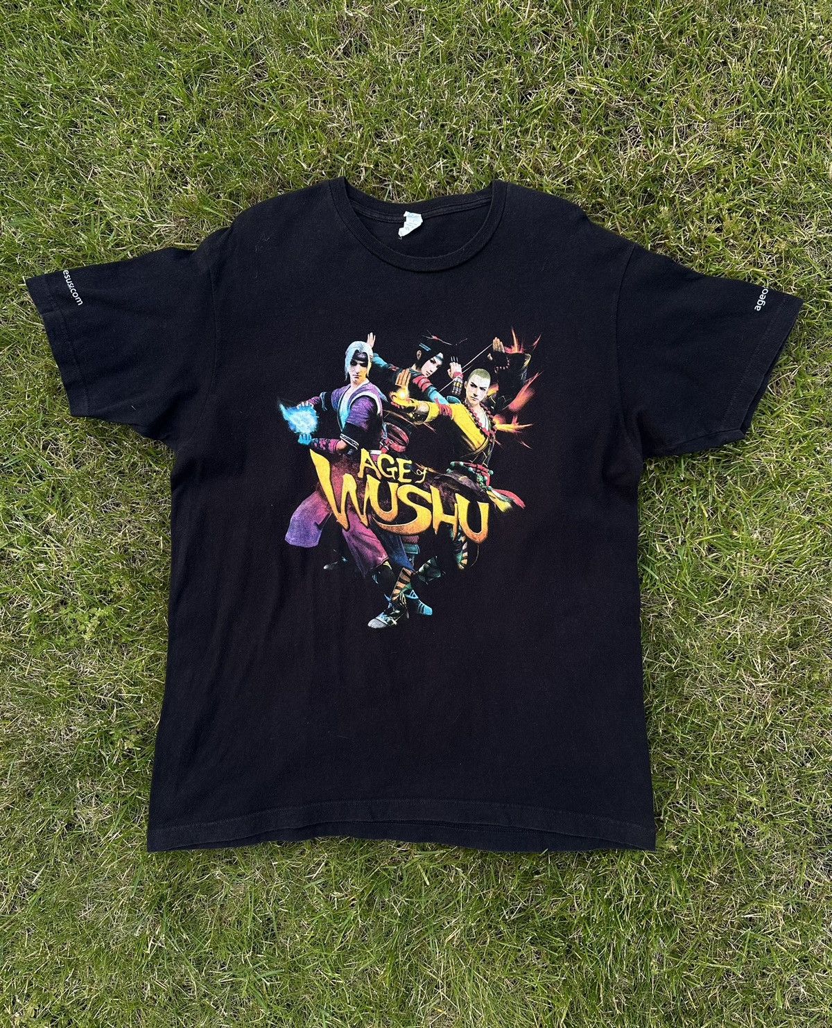 Microsoft × Vintage Age of Wushu Shirt Snail Gaming promo Size L Rare Size US L / EU 52-54 / 3 - 2 Thumbnail