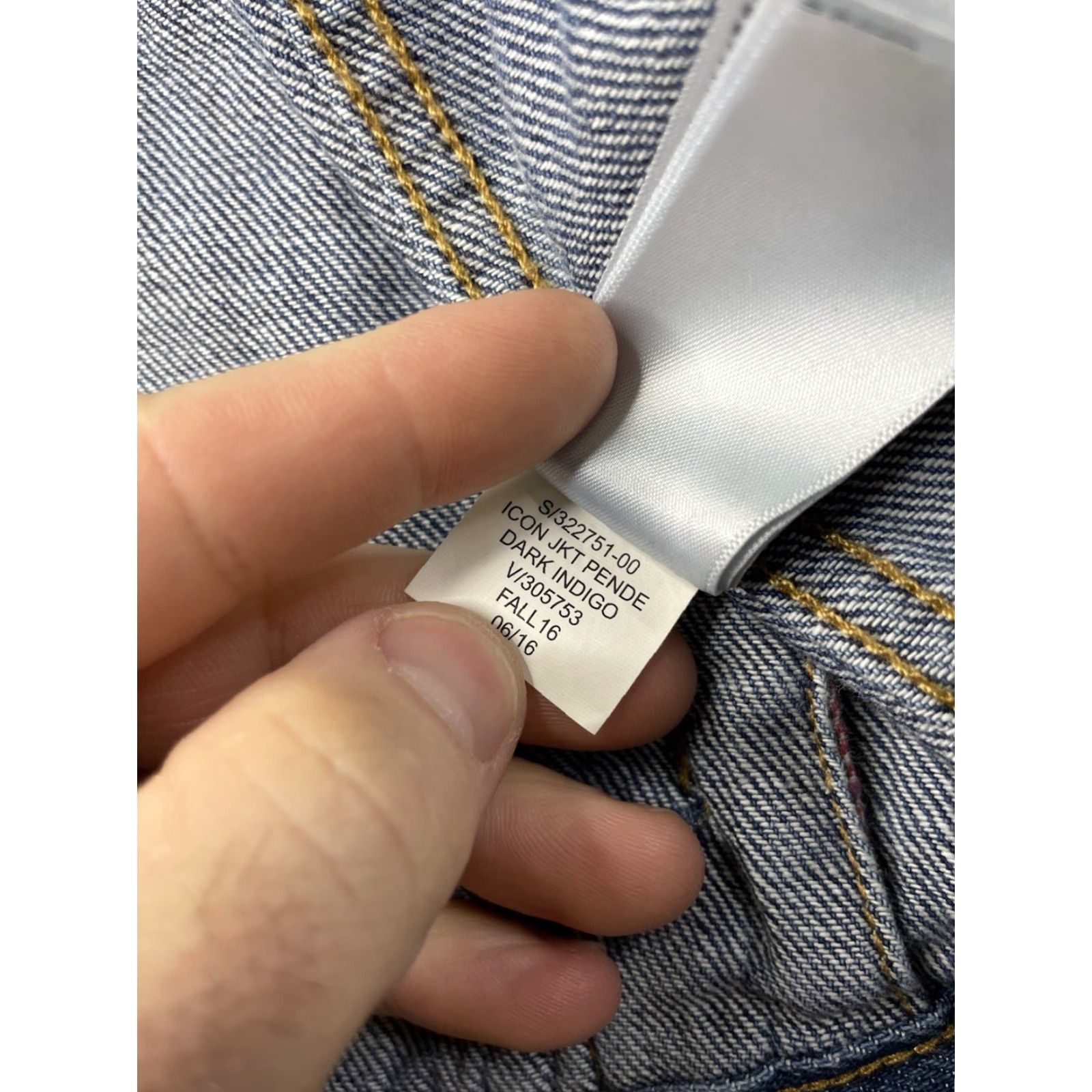 Pendleton Gap + Pendleton 1969 Icon Denim Jacket Dark Indigo Blue Size Small Size 28" / US 6 / IT 42 - 4 Thumbnail