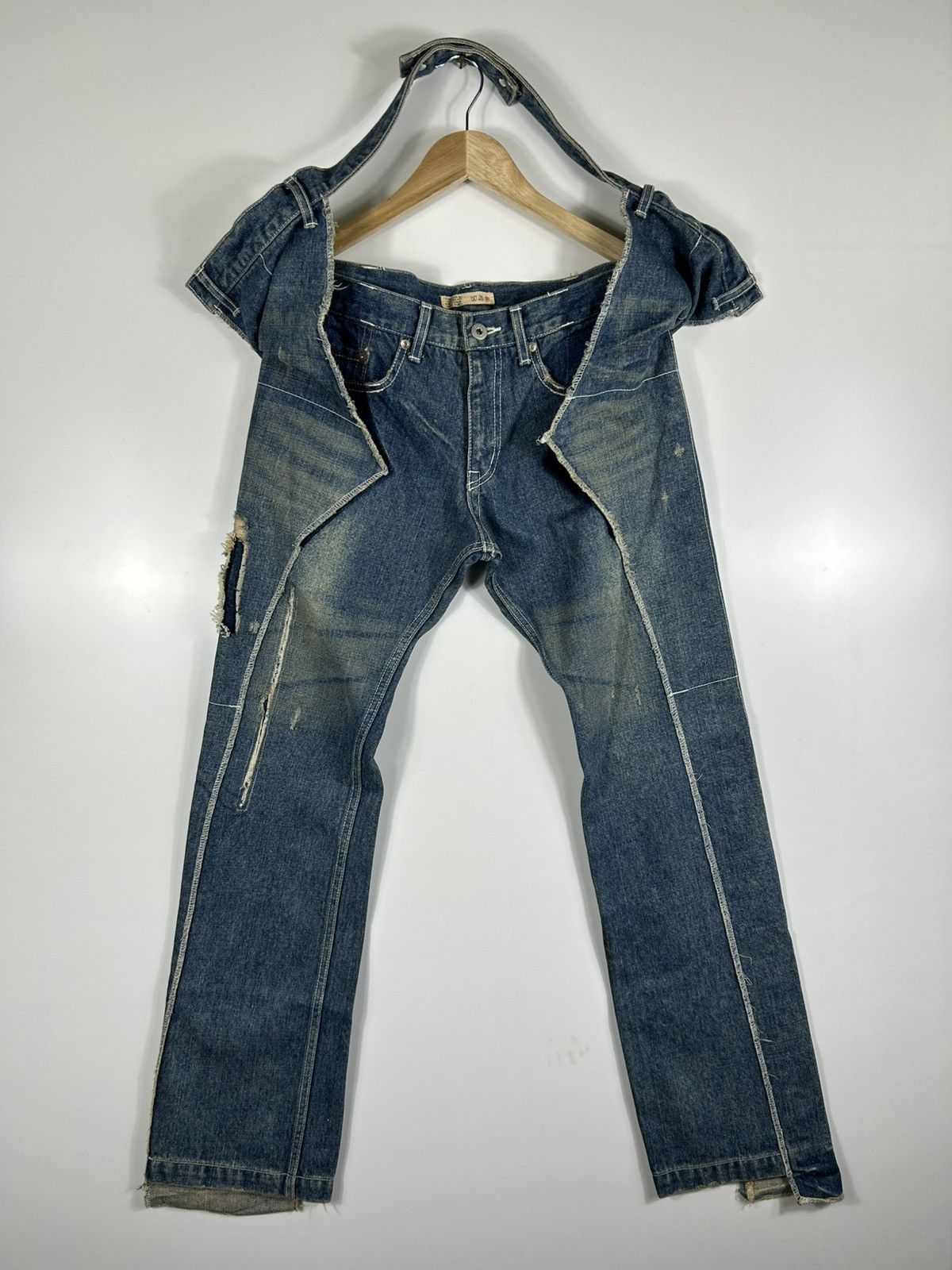 Japanese Brand 🔥Designer Satoshi Hiramoto Denim Size US 32 / EU 48 - 1 Thumbnail