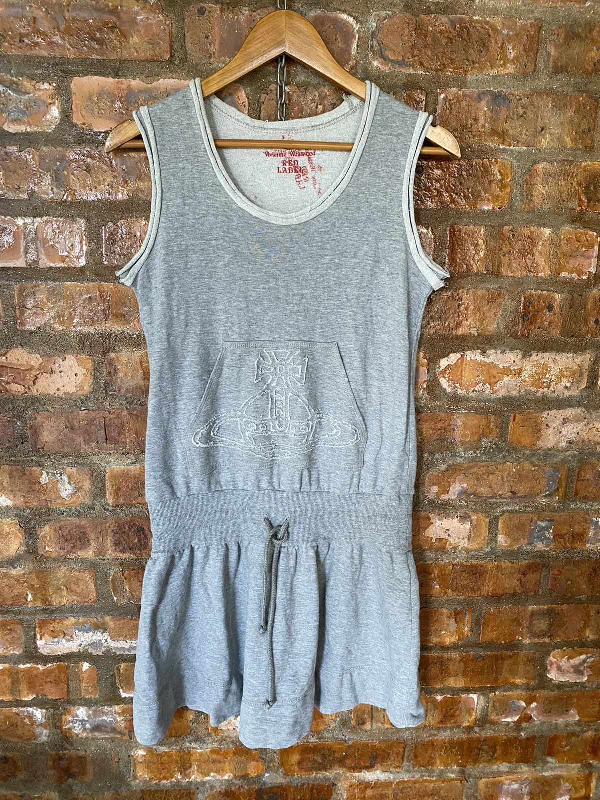 Vivienne Westwood 2000s Fringe embroidered big logo tennis dress Size S / US 4 / IT 40 - 3 Thumbnail