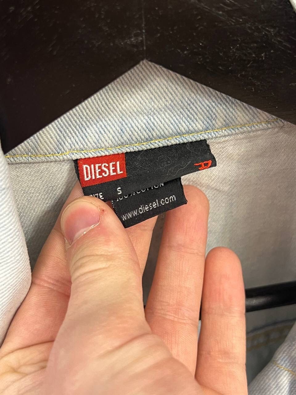 Diesel × Vintage Diesel Vintage Denim Y2K Jacket Size S Size S / US 4 / IT 40 - 10 Thumbnail