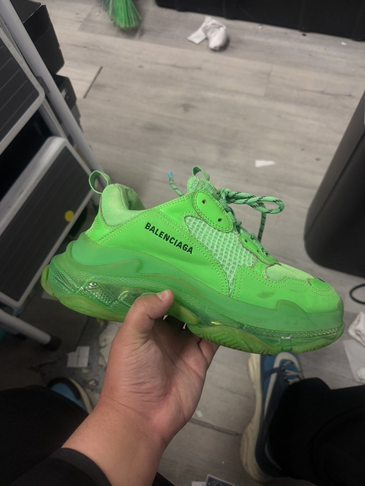 Balenciaga Triple S Worn EU 41 Size US 8 / EU 41 - 1 Thumbnail