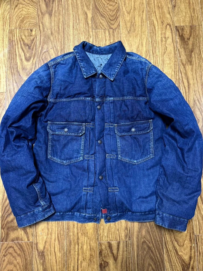 Visvim Visvim 18aw 101 Down Jacket Denim Size US M / EU 48-50 / 2 - 1 Thumbnail