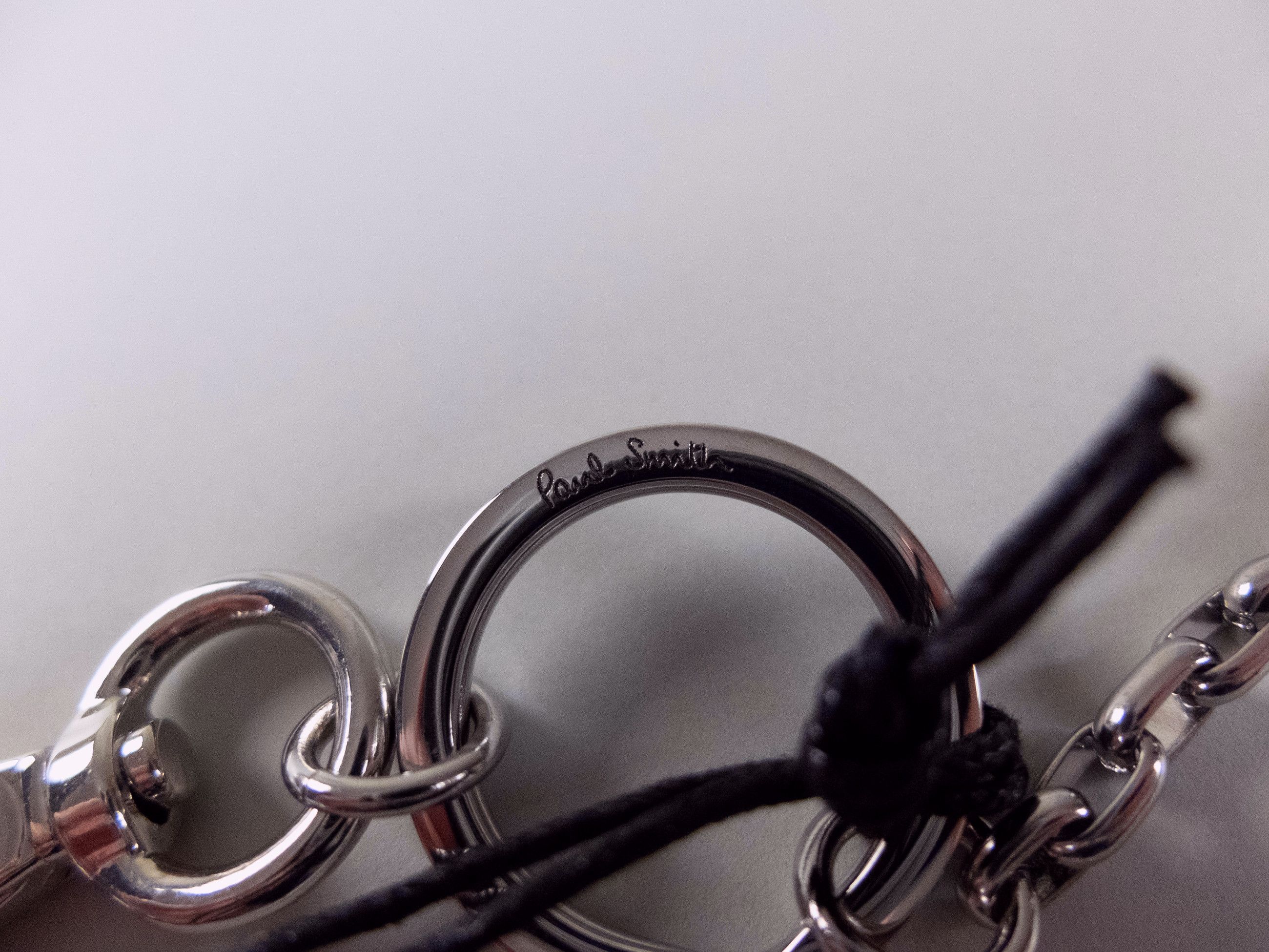 Paul Smith PAUL SMITH blue green red oval metal logo keyring key ring Size ONE SIZE - 5 Thumbnail