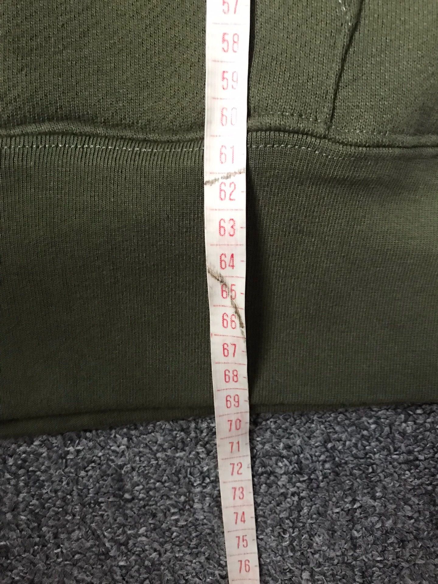 Palm Angels PA Brown Green Colorblocked Cotton Heavy Hoodie XL Size US XL / EU 56 / 4 - 9 Thumbnail