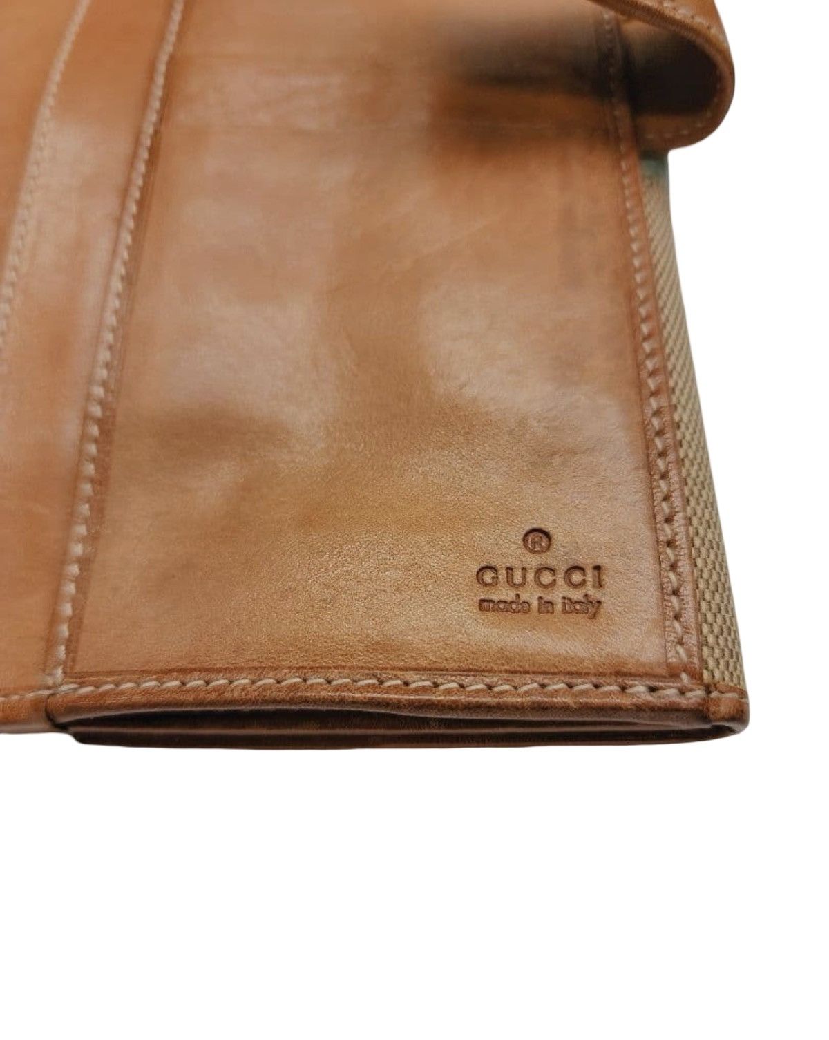 Gucci GUCCI nterlocking GG Sherry Line Canvas Continental Bifold Size ONE SIZE - 6 Thumbnail