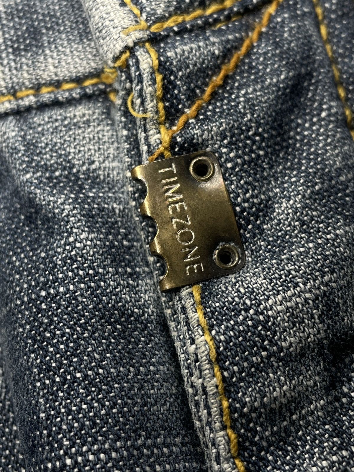 Vintage 🔥RARE🔥Vintage Y2K Denim Wide Pants Rare Hype Streetwear Size US 32 / EU 48 - 8 Thumbnail