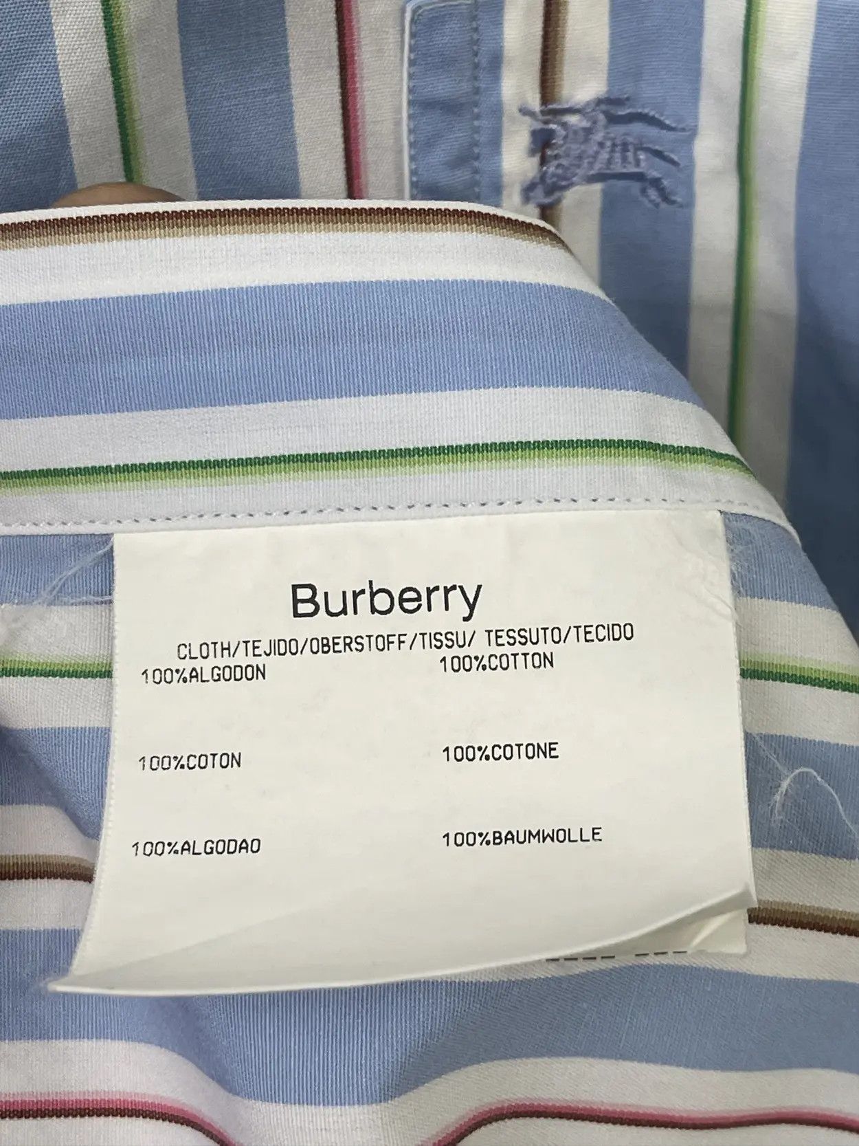 Burberry 🔥 Burberry shirt short sleeve summer size xl Size US XL / EU 56 / 4 - 9 Thumbnail