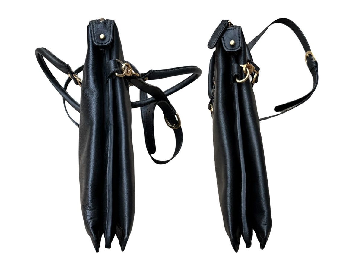 Issey Miyake × Tsumori Chisato Tsumori Chisato Carry Black Leather 2 Way Bag Size ONE SIZE - 4 Thumbnail