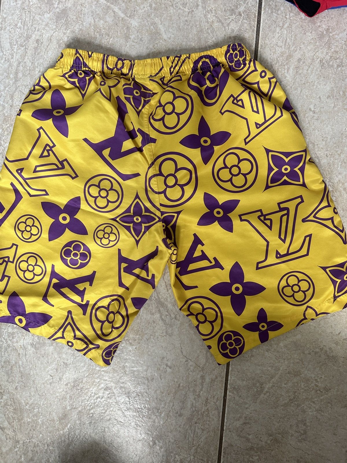 Imran Potato Imran Potato bootleg “Louis Vuitton shorts” Size US 31 - 2 Thumbnail