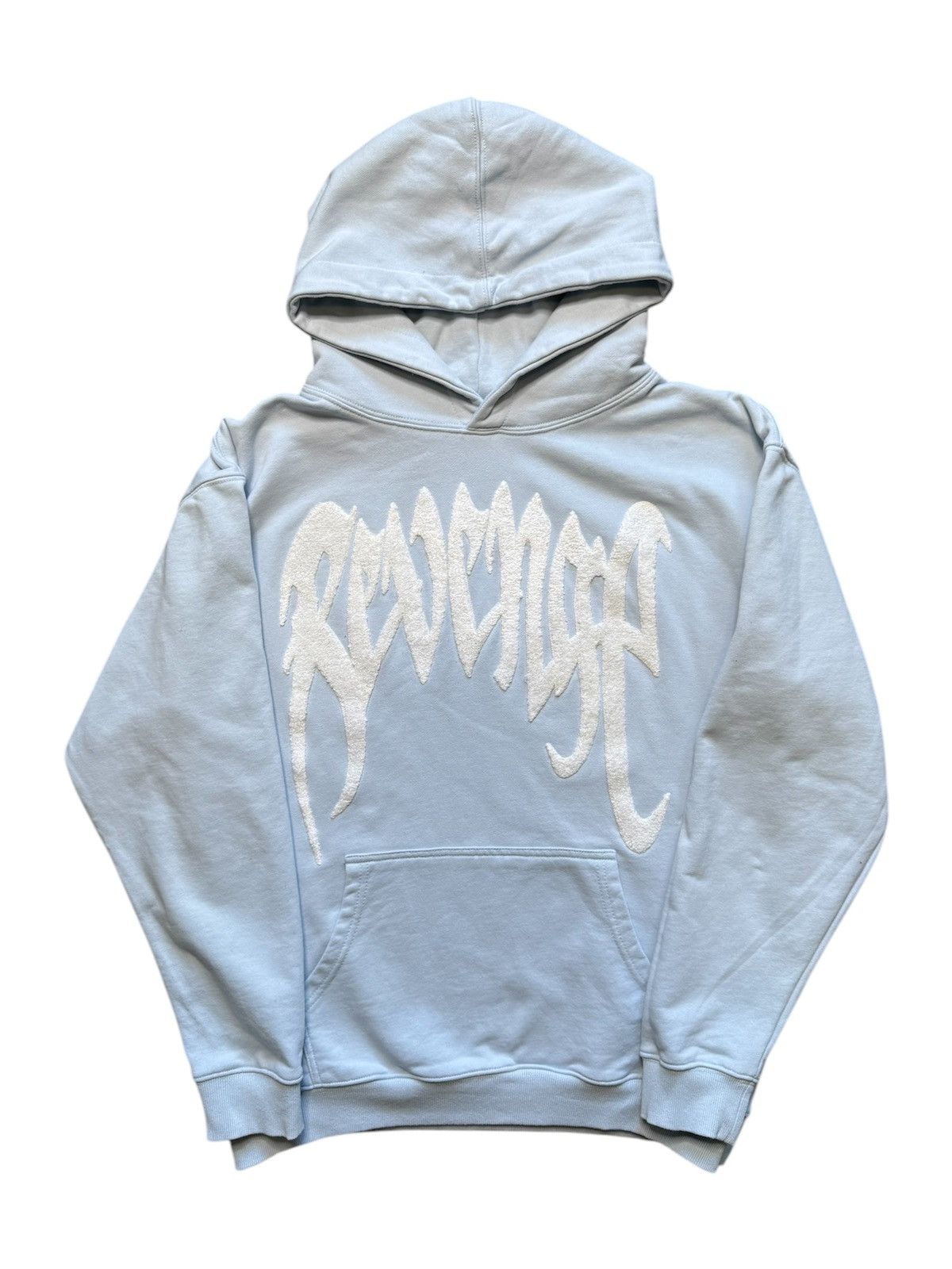 999 Club × Revenge Revenge Chenille Patch Logo Hoodie Size US M / EU 48-50 / 2 - 1 Thumbnail