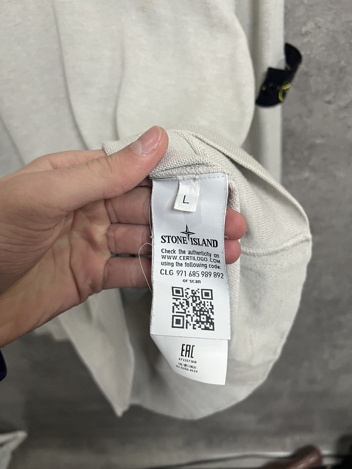 Stone Island Stone Island Sweater Size US L / EU 52-54 / 3 - 8 Thumbnail
