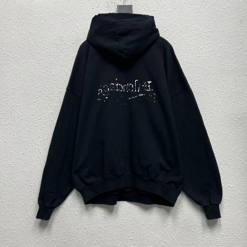 Balenciaga Balenciaga Color Blocked Letter Logo Printed Cola Logo Bla Size US L / EU 52-54 / 3 - 2 Thumbnail