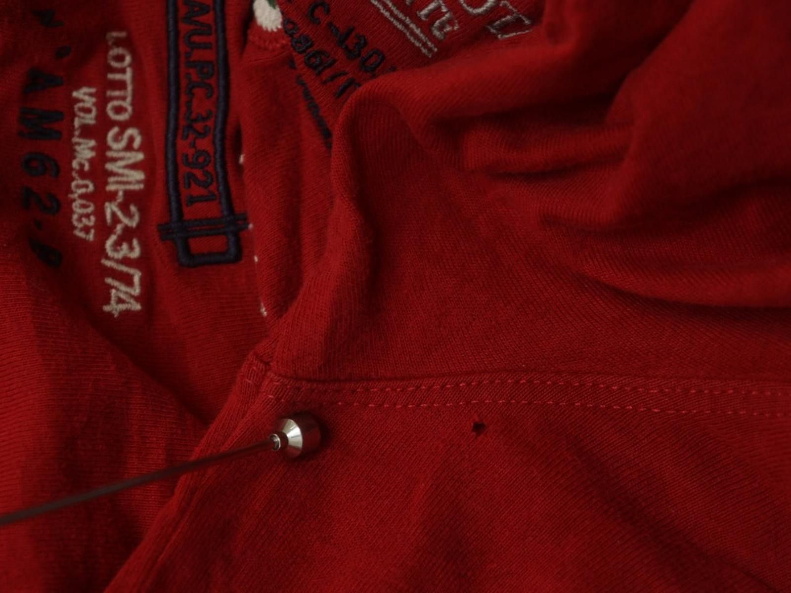 Aeronautica Militare Aeronautica Militare Red Cotton Crew Neck Tee Shirt Size L Size US L / EU 52-54 / 3 - 8 Thumbnail