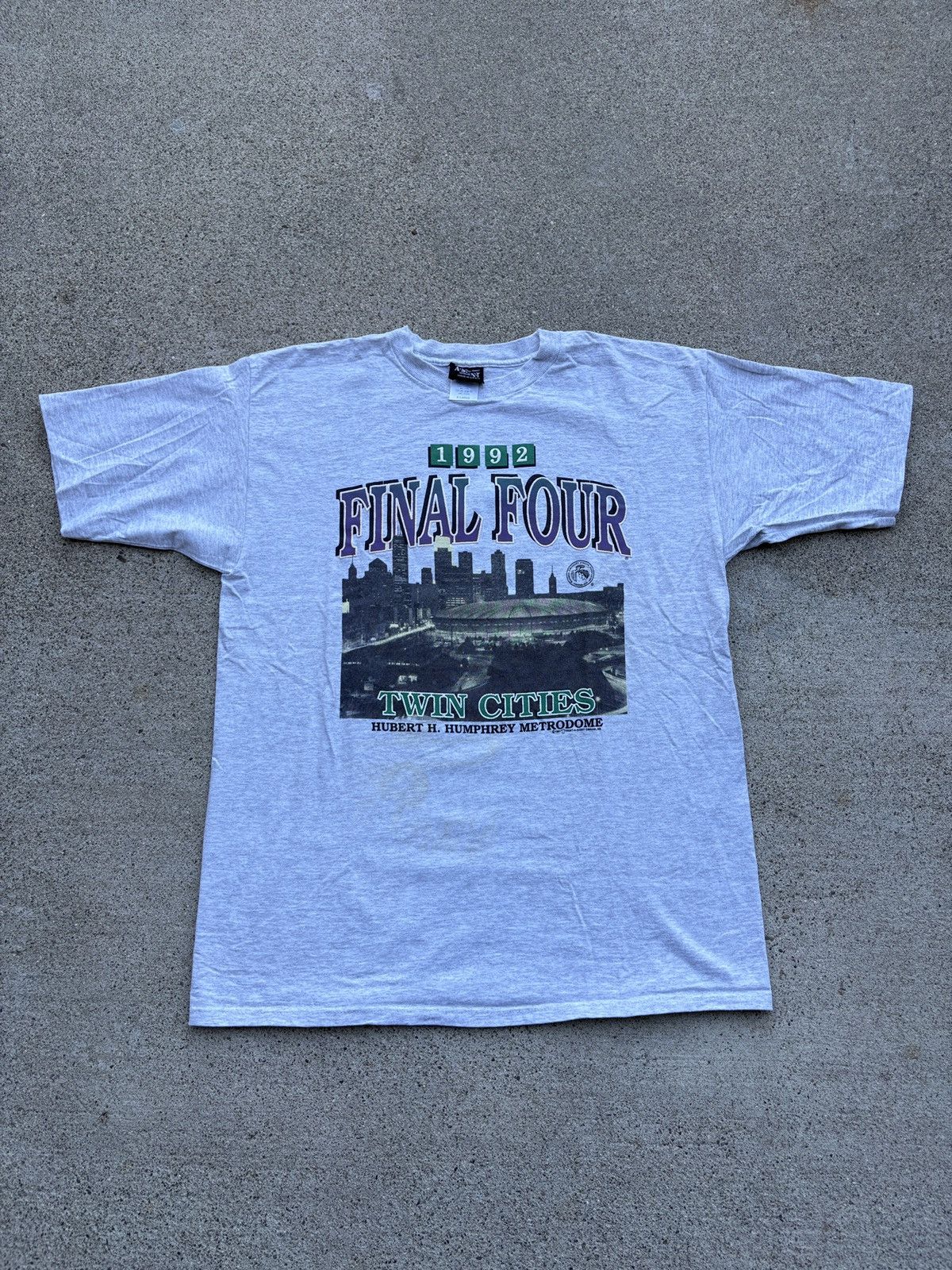 NCAA Vintage 1992 P.A.S NCAA Final Four Tournament T-Shirt Sz. XL Size US XL / EU 56 / 4 - 1 Thumbnail