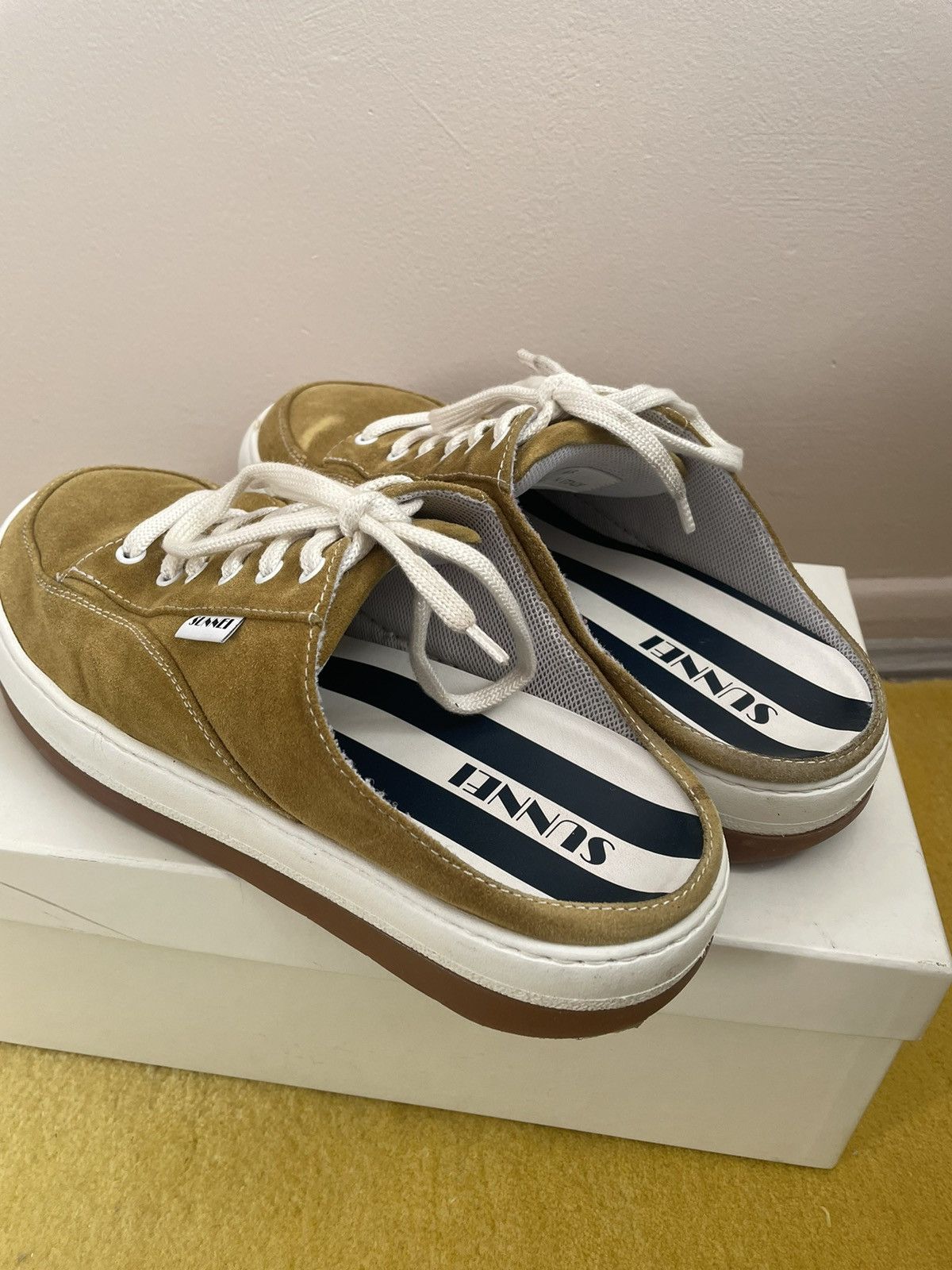 Sunnei Sunnei suede dreamy slip on EU43 Size US 10 / EU 43 - 4 Thumbnail