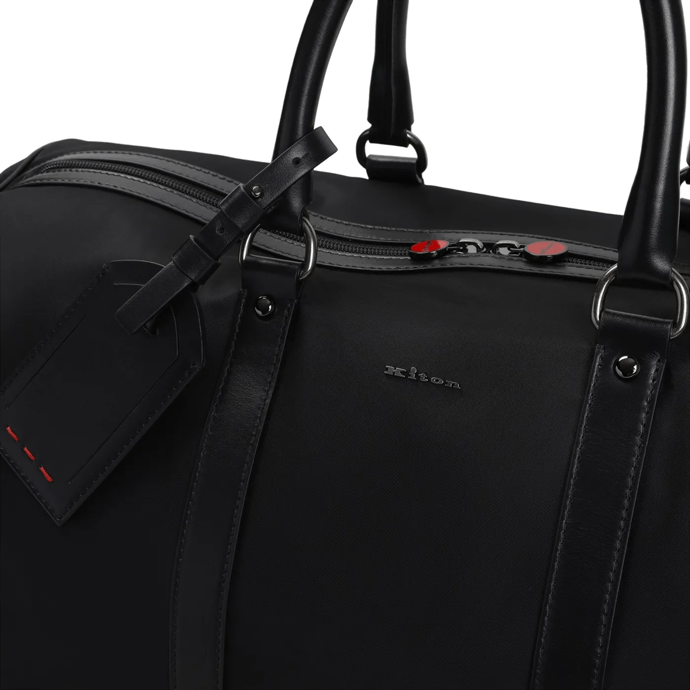 Kiton KITON Black Duffle Bag New & Authentic Size ONE SIZE - 3 Thumbnail