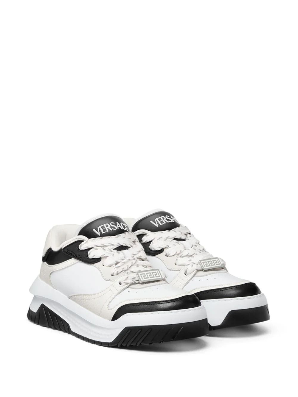 Versace o1s22i1n1024 Odyssey Sneakers in White Size US 7 / IT 37 - 2 Thumbnail