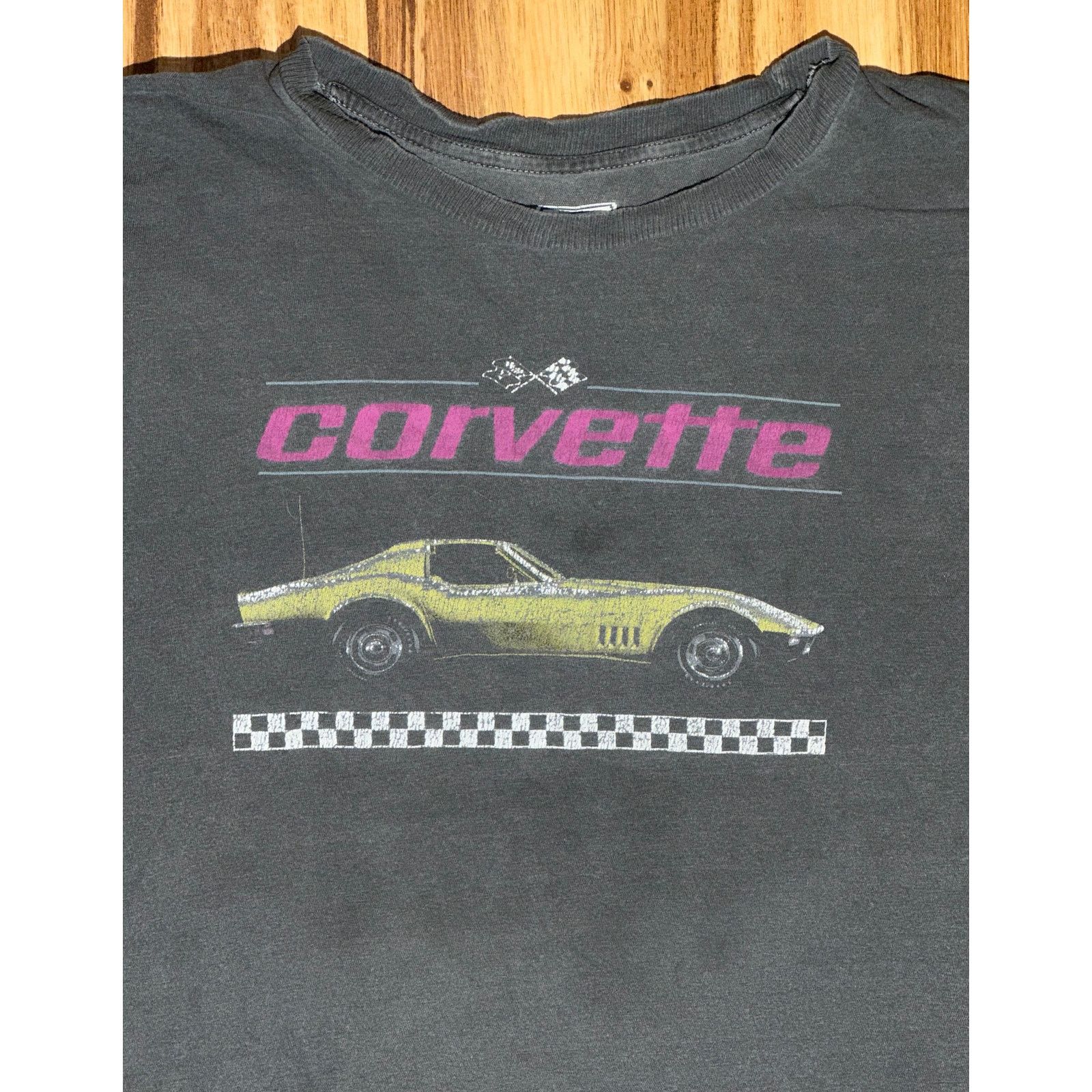 & Other Stories Tailgate Corvette Gray Bellybutton Style Tshirt Size Medium Size M / US 6-8 / IT 42-44 - 3 Thumbnail