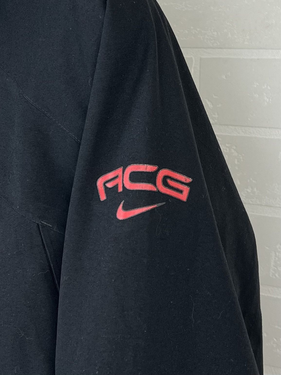 Nike ACG NIKE ACG Jacket Waterproof Gore Tex 2 Logos Vintage Black Size US M / EU 48-50 / 2 - 4 Thumbnail