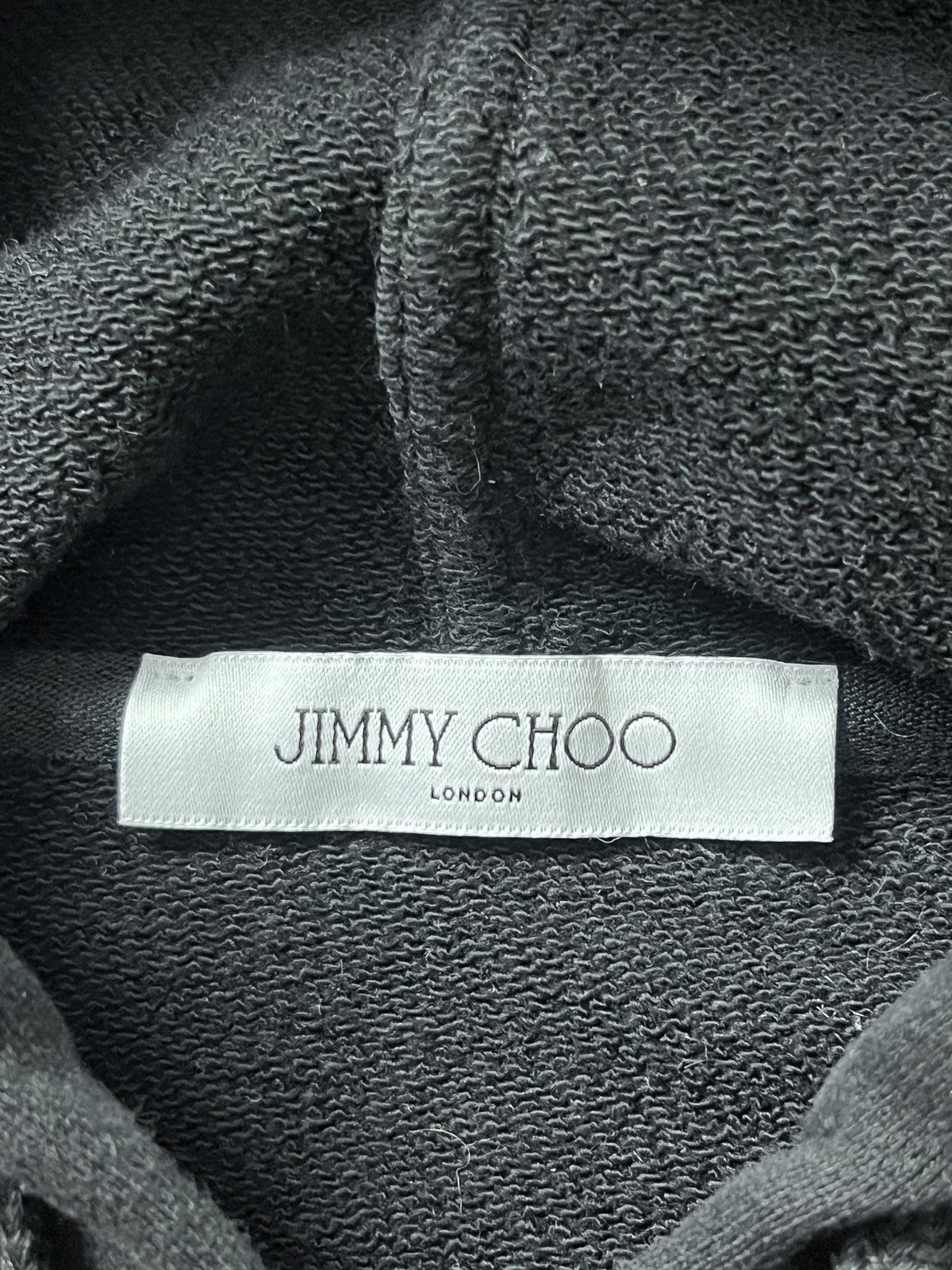 Jimmy Choo Jimmy Choo Hoodie Black High Heel Graphic Cotton Luxury Size US S / EU 44-46 / 1 - 7 Thumbnail