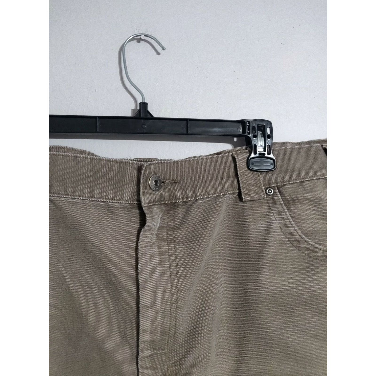 CO Duluth Carpenter Work Shorts - Beige, Fire Hose, Cooldry Blend - Men's 48 Size US 32 / EU 48 - 2 Thumbnail