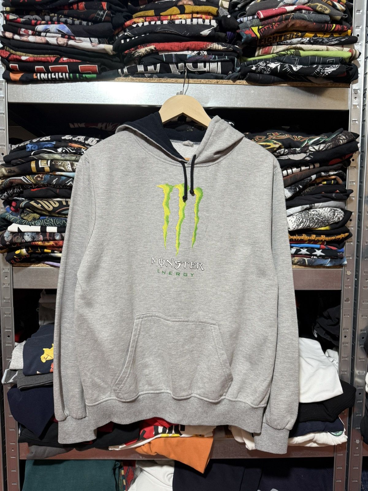 Y2K Monster Energy Big Logo Motorcycle Racing Retro Hoodie