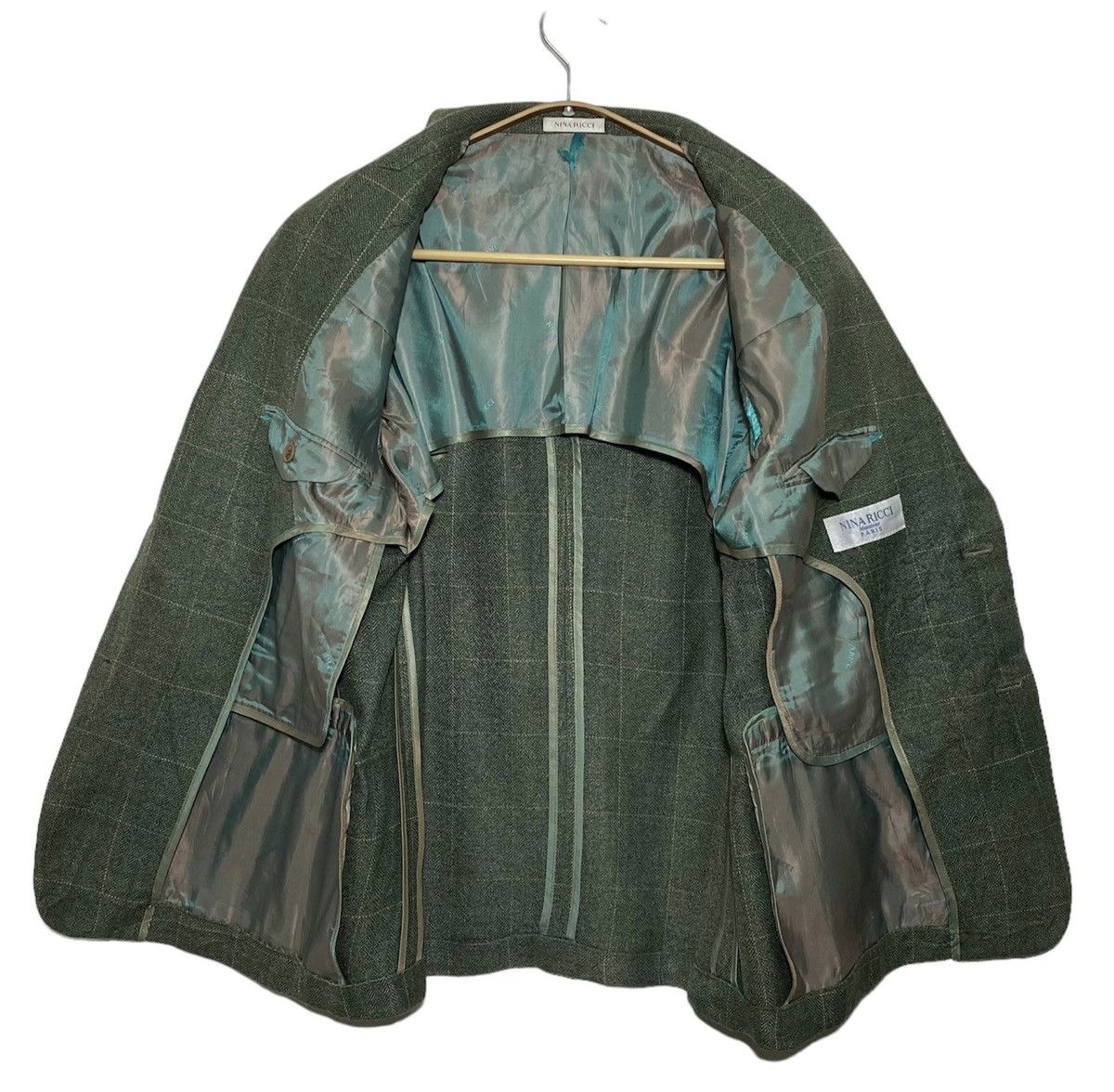 Japanese Brand × Vintage Vintage NINA RICCI Monsieur PARIS Coat jacket Size 44L - 9 Thumbnail