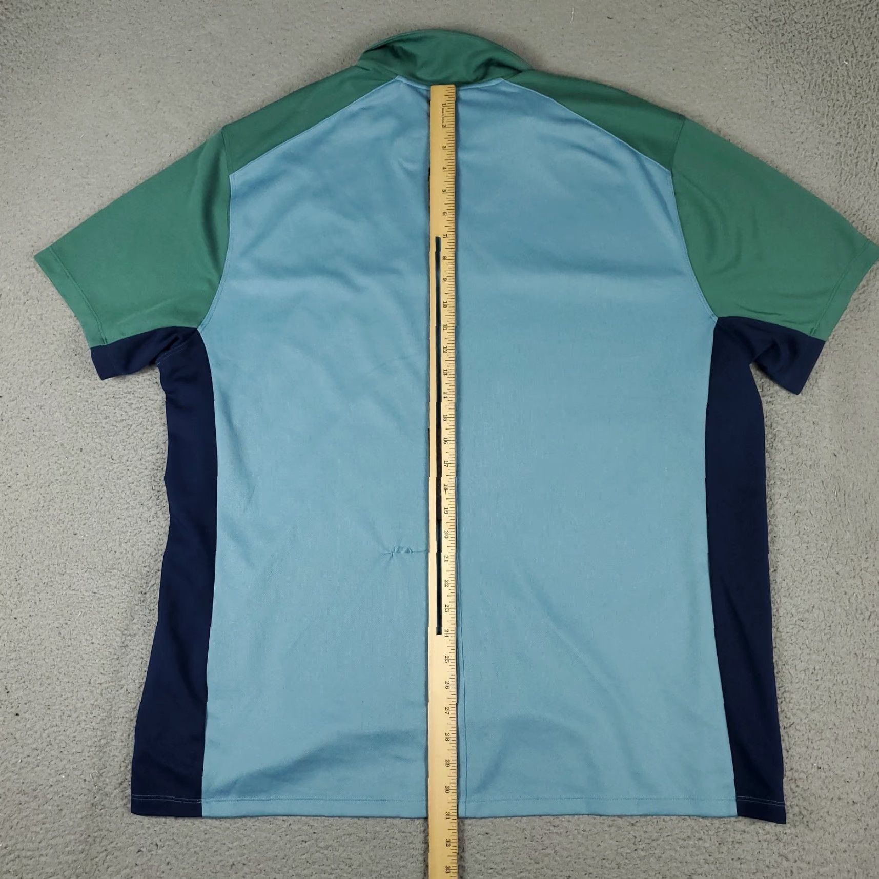 Nike VINTAGE Nike Polo Shirt Mens 2XL Blue Nike Golf Short Sleeve Casual Polo 2XL Mens Blue Nike Dri-Fit Golf Shirt Size US XXL / EU 58 / 5 - 4 Thumbnail