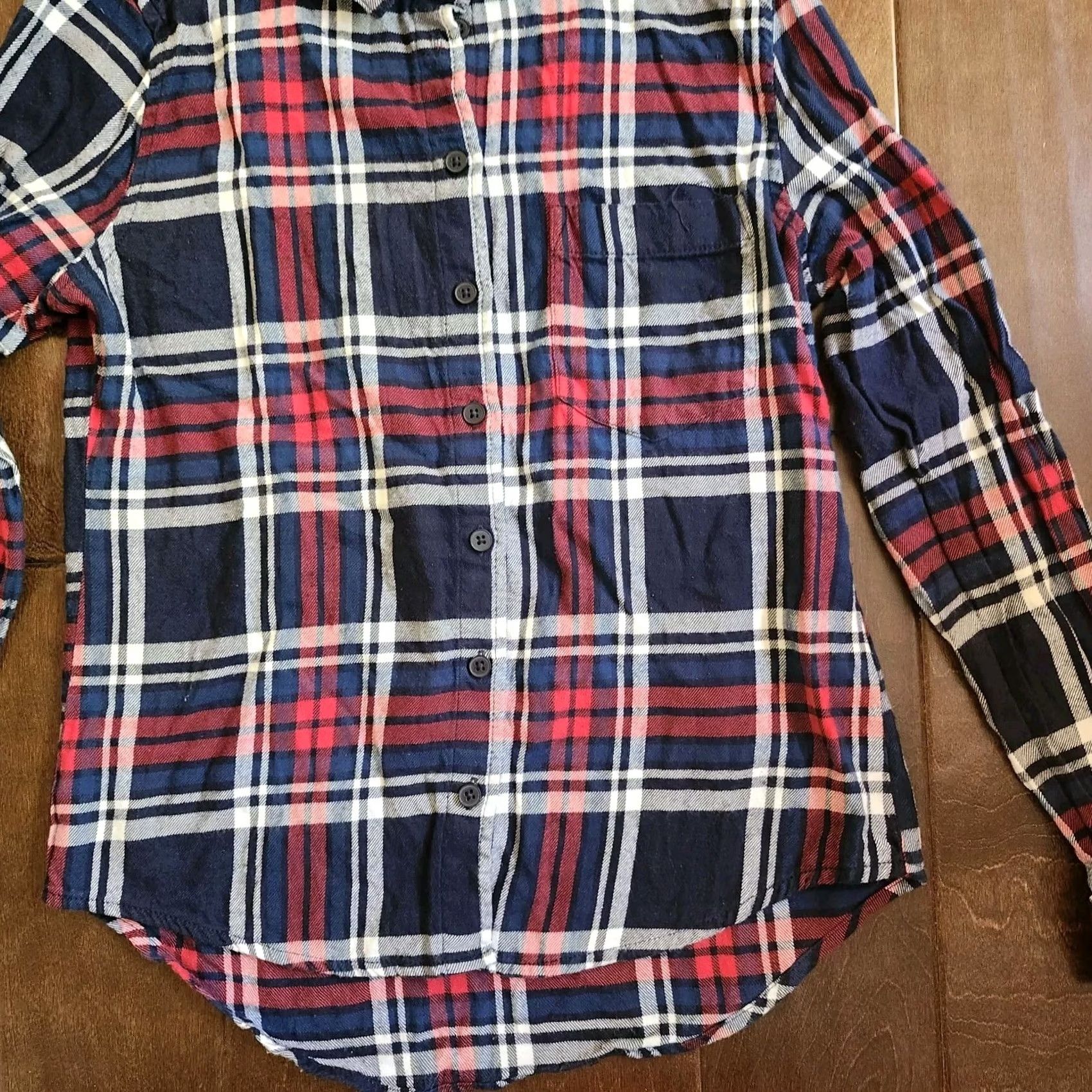 Joe Boxer Joe Boxer Men's Plaid Flannel Button Shirt - Size S - Multicolor, Long Sleeve, Casual, 90s Theme, Regular Fit, Machine Washable Size US S / EU 44-46 / 1 - 6 Thumbnail