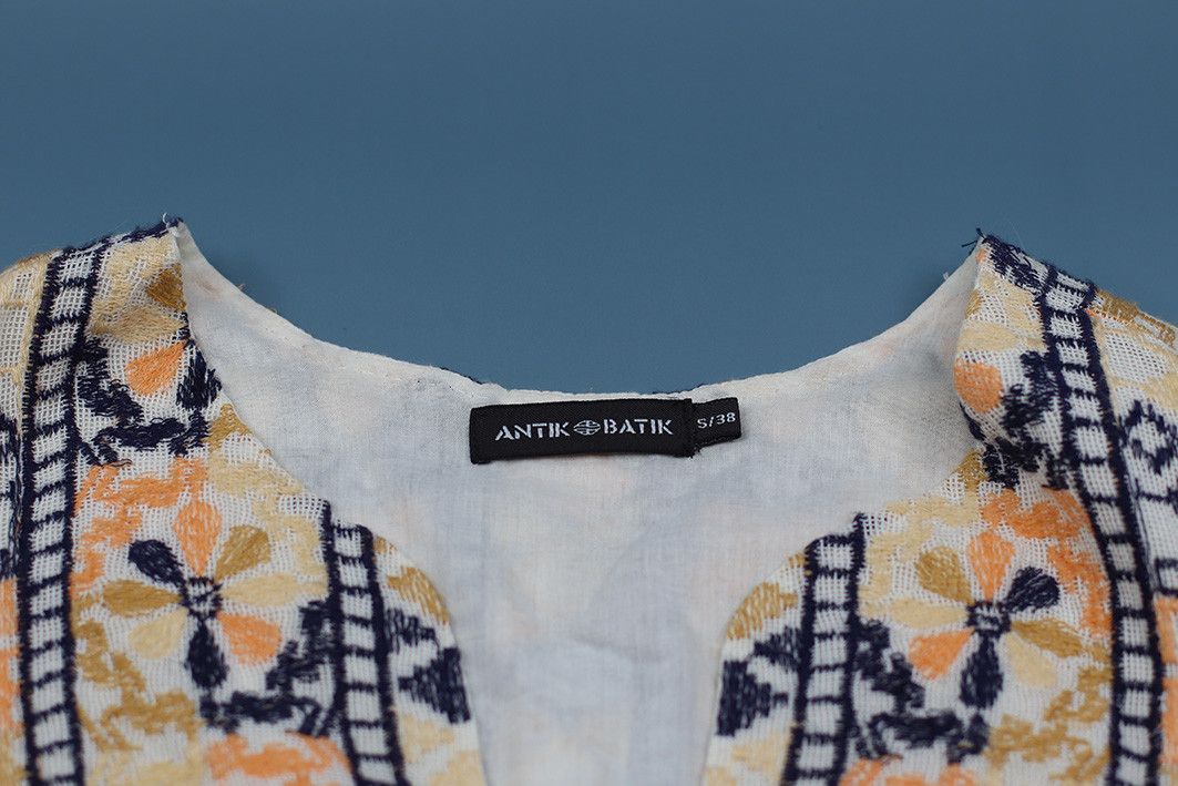 Antik Batik Antik Batik Embroidered Tunic Dress – Size S / 38 Size S / US 4 / IT 40 - 3 Thumbnail