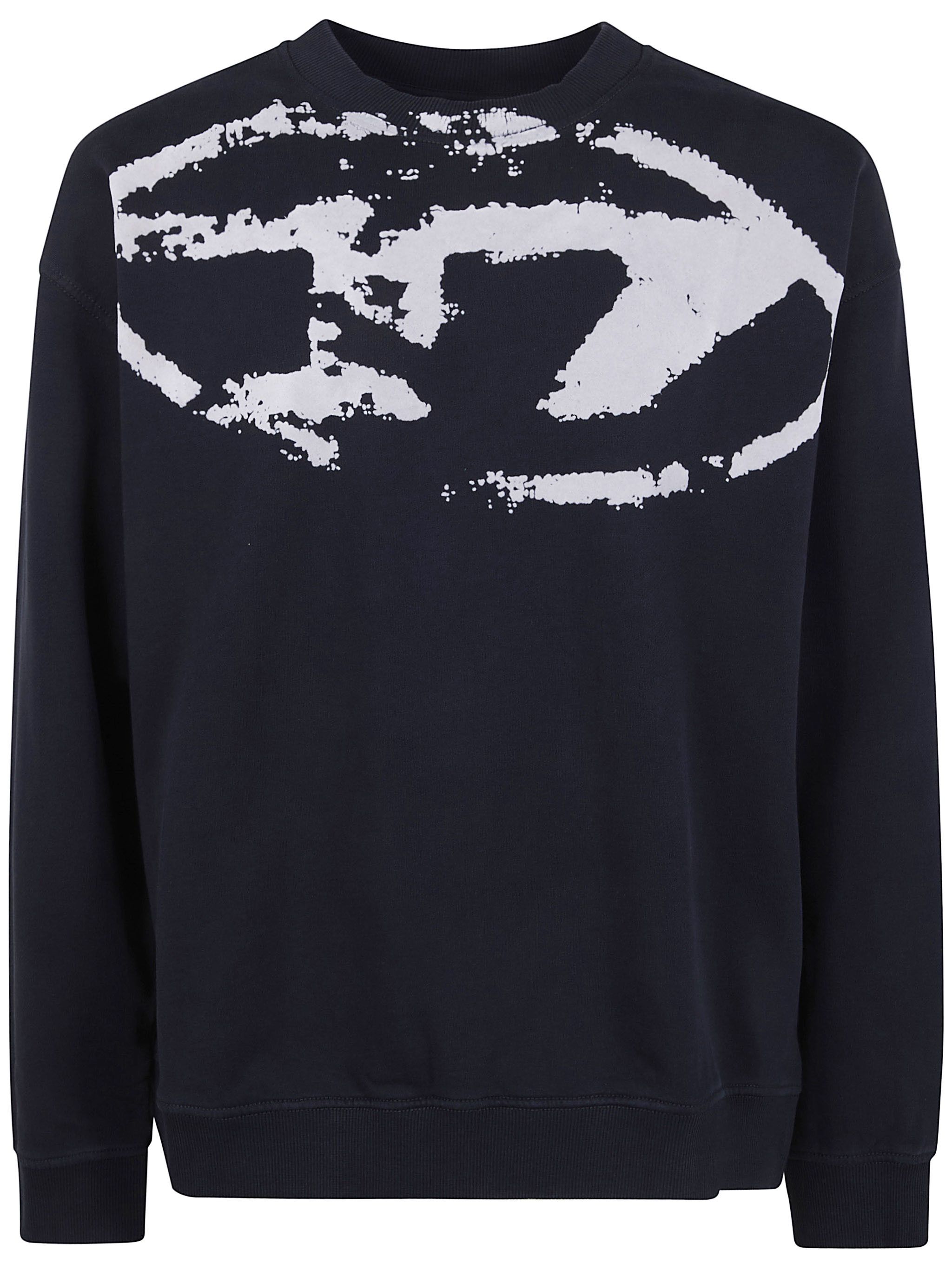 Diesel "S-BOXT-N5" ROUND NECK SWEATSHIRT Size US L / EU 52-54 / 3 - 1 Thumbnail