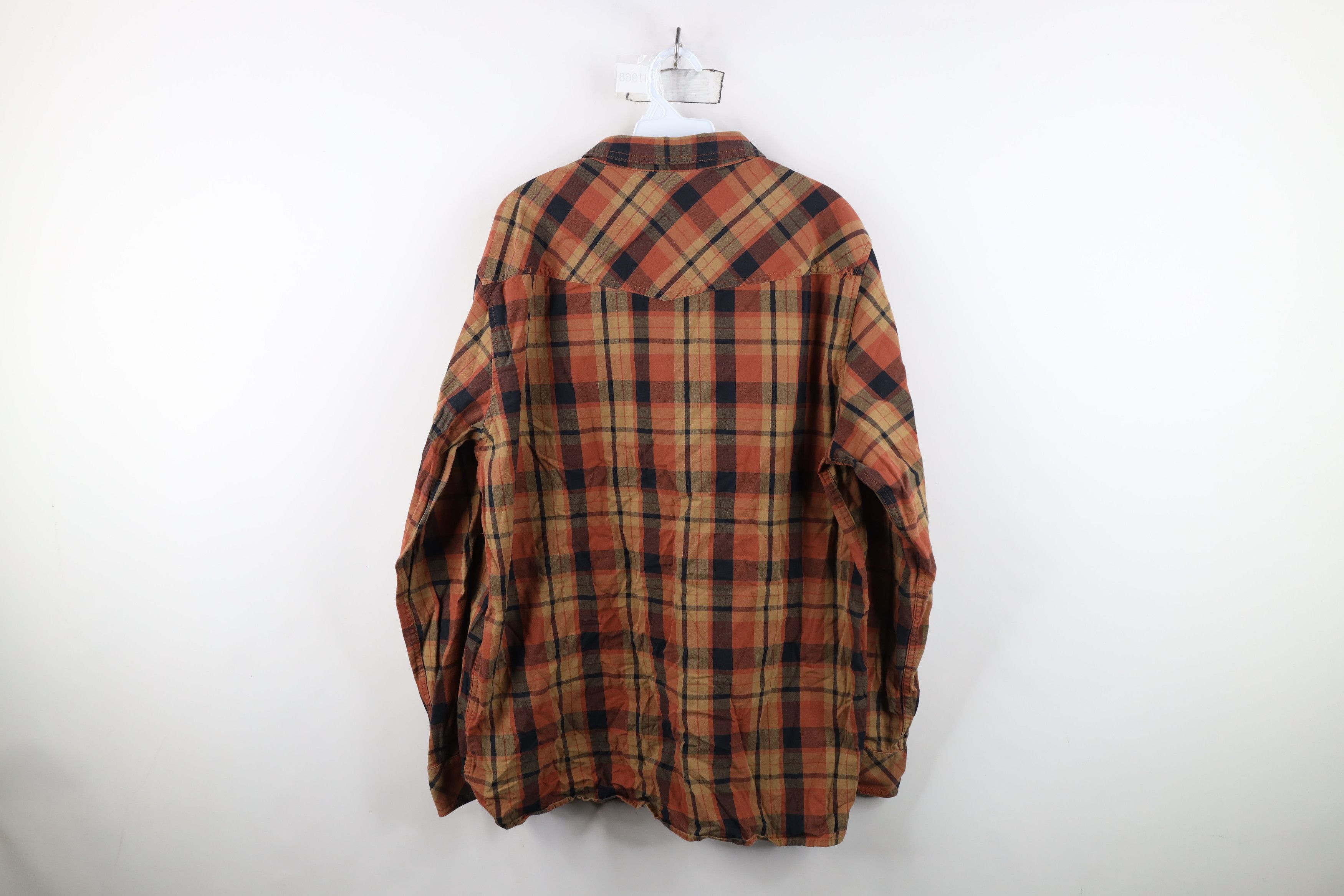 Vintage 5.11 Tactical Series Pocket Flannel Snap Button Shirt Plaid Size US L / EU 52-54 / 3 - 11 Thumbnail