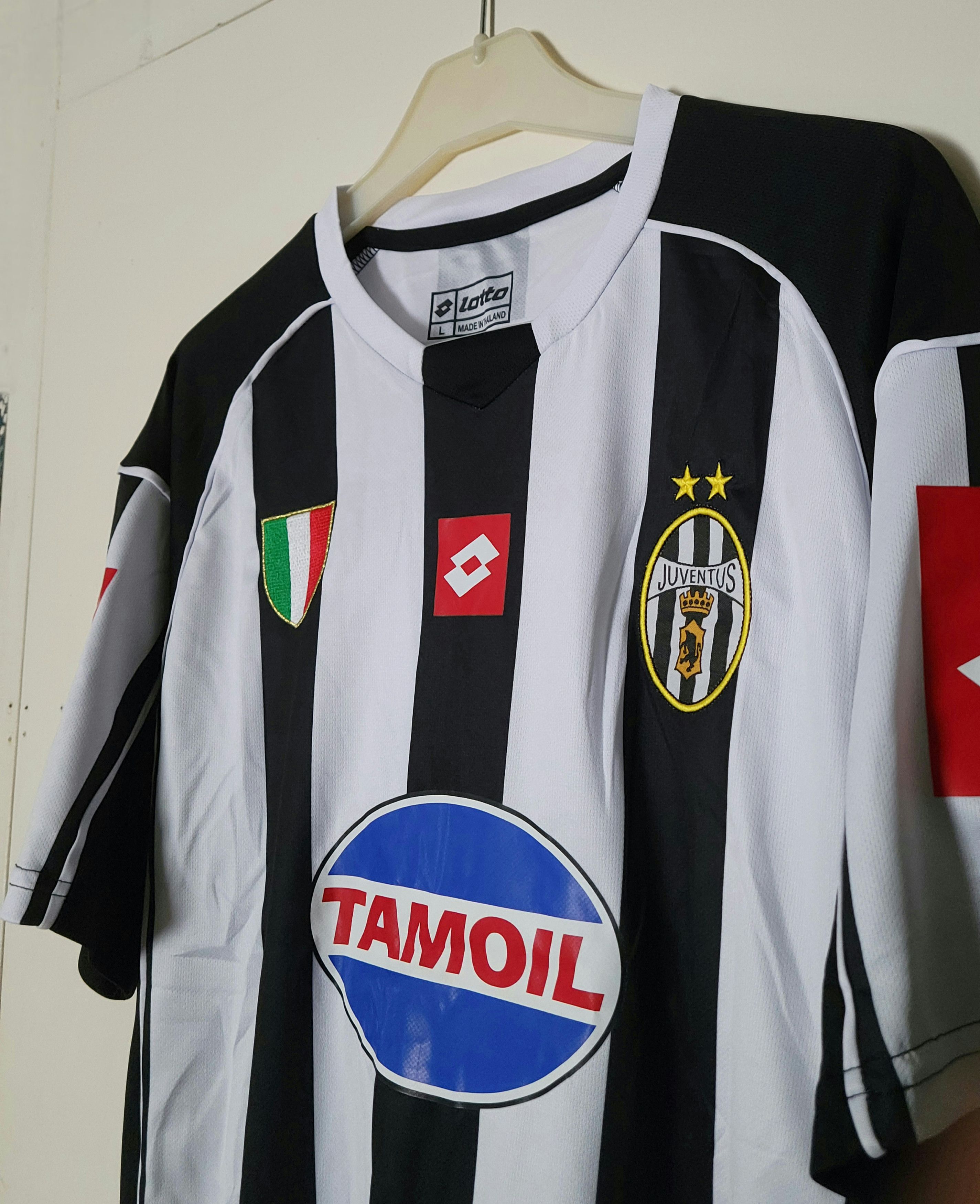 Other Juventus 2002-03 Nedved 11 Retro Vintage Football Jersey Size US L / EU 52-54 / 3 - 5 Thumbnail