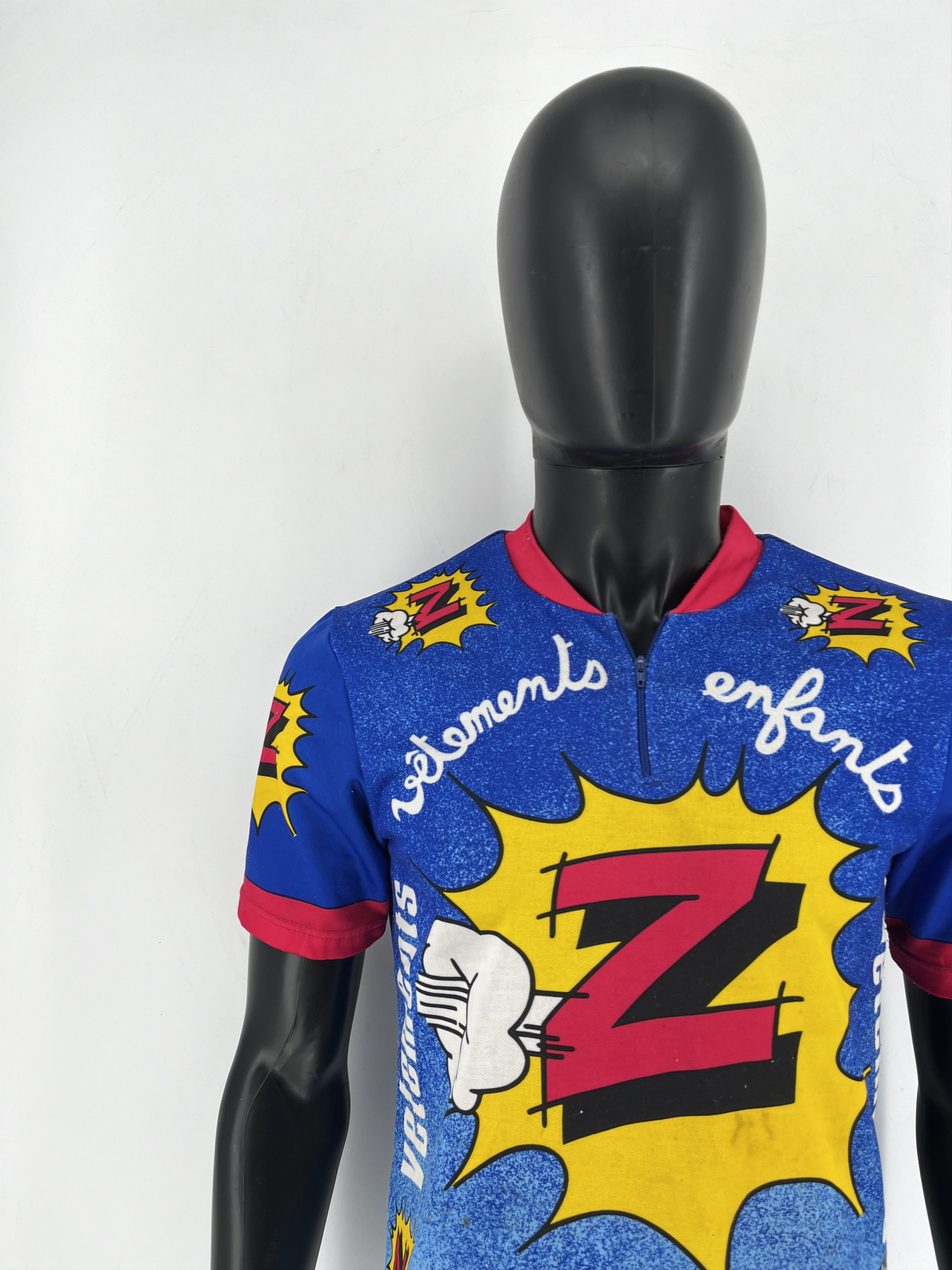 Vintage Santini Jersey Clothing Model Team Pro Tour Cycling Jersey Size US M / EU 48-50 / 2 - 6 Thumbnail