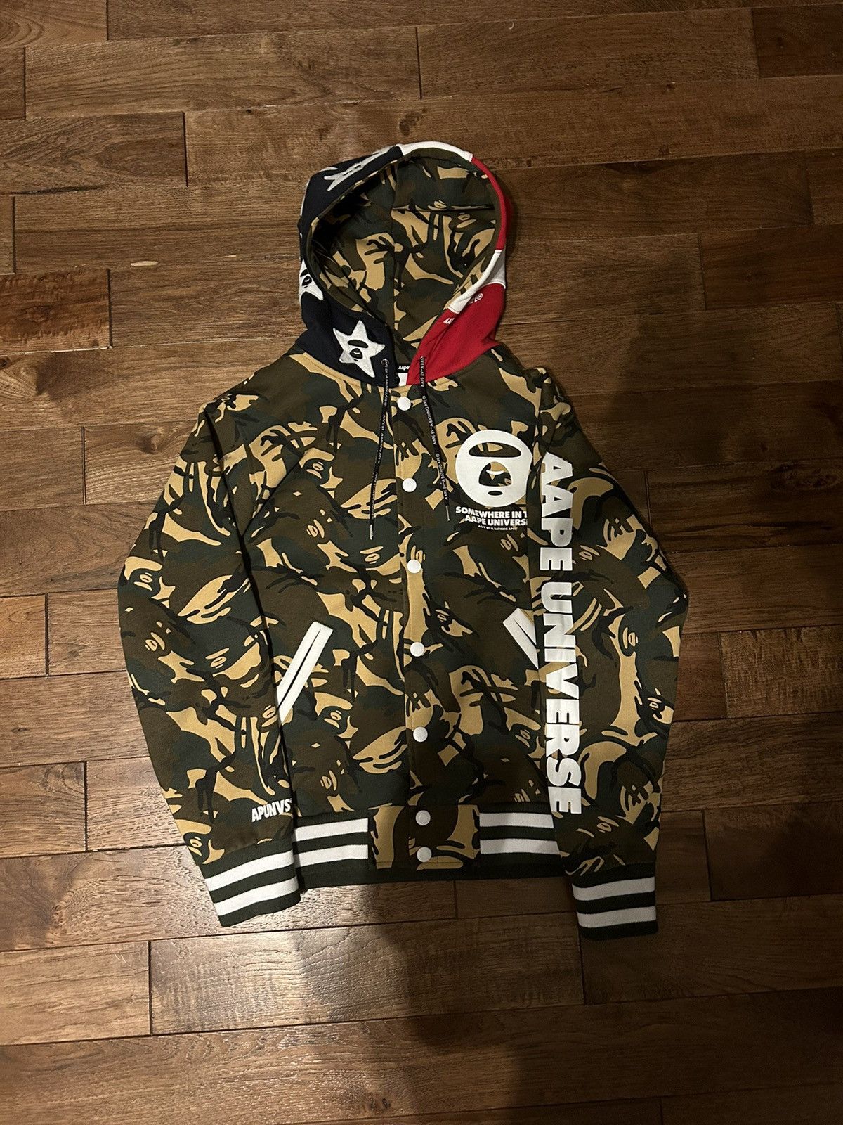 Aape hoodie jacket online