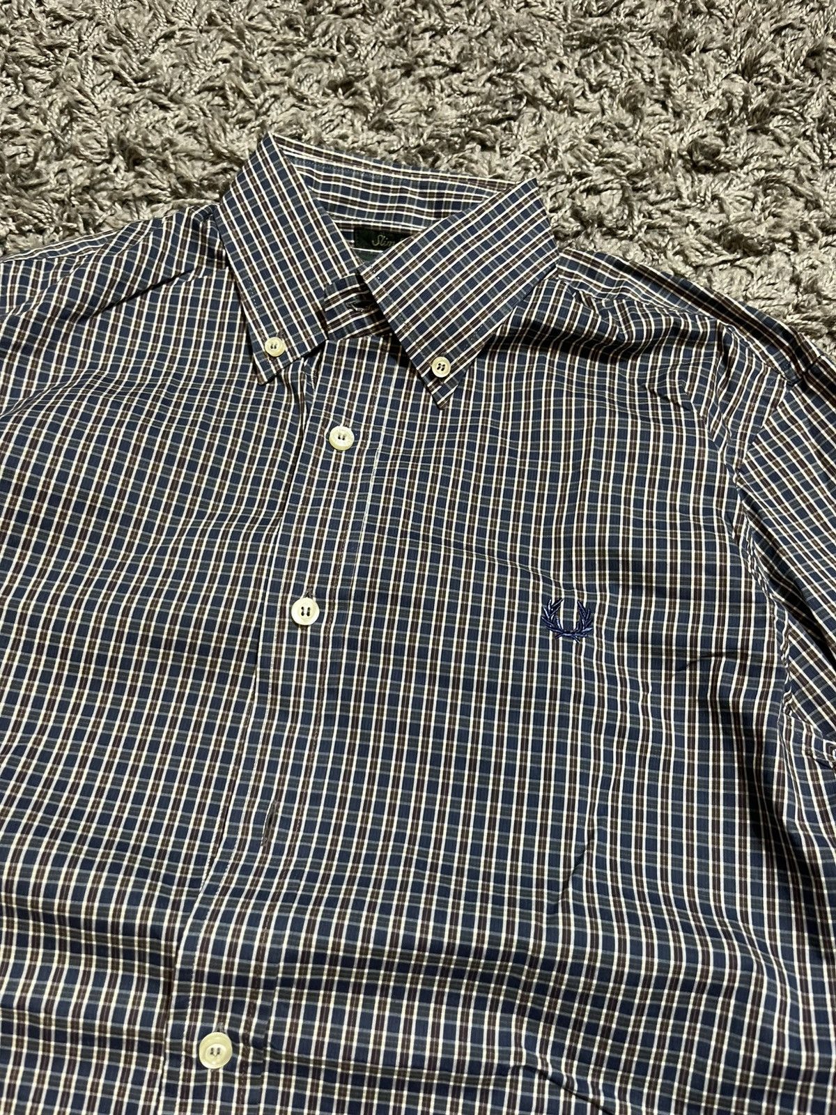 Fred Perry FRED PERRY VINTAGE 00s COTTON CLASSIC LONDON SHIRT Size US M / EU 48-50 / 2 - 2 Thumbnail