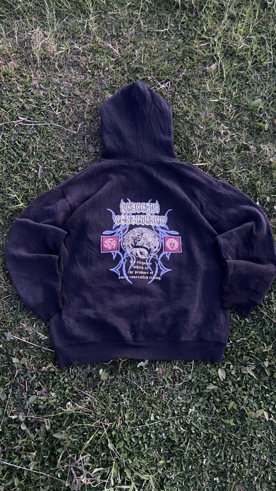 Japanese Brand CRAZY y2k Dragon art Japan Size US L / EU 52-54 / 3 - 3 Thumbnail