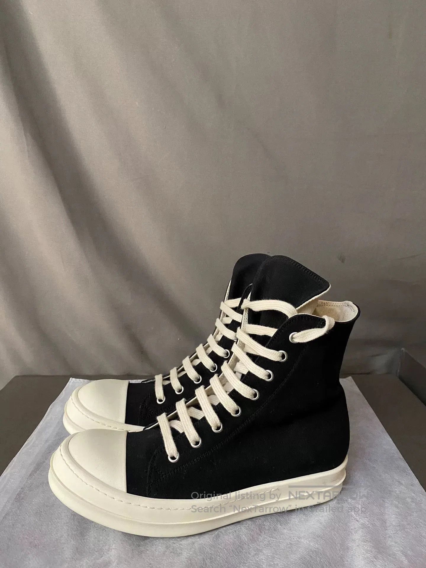 Rick Owens Rick Owens DRKSHDW Canvas Sneakers 36.5. Size US 5.5 / IT 35.5 - 1 Thumbnail