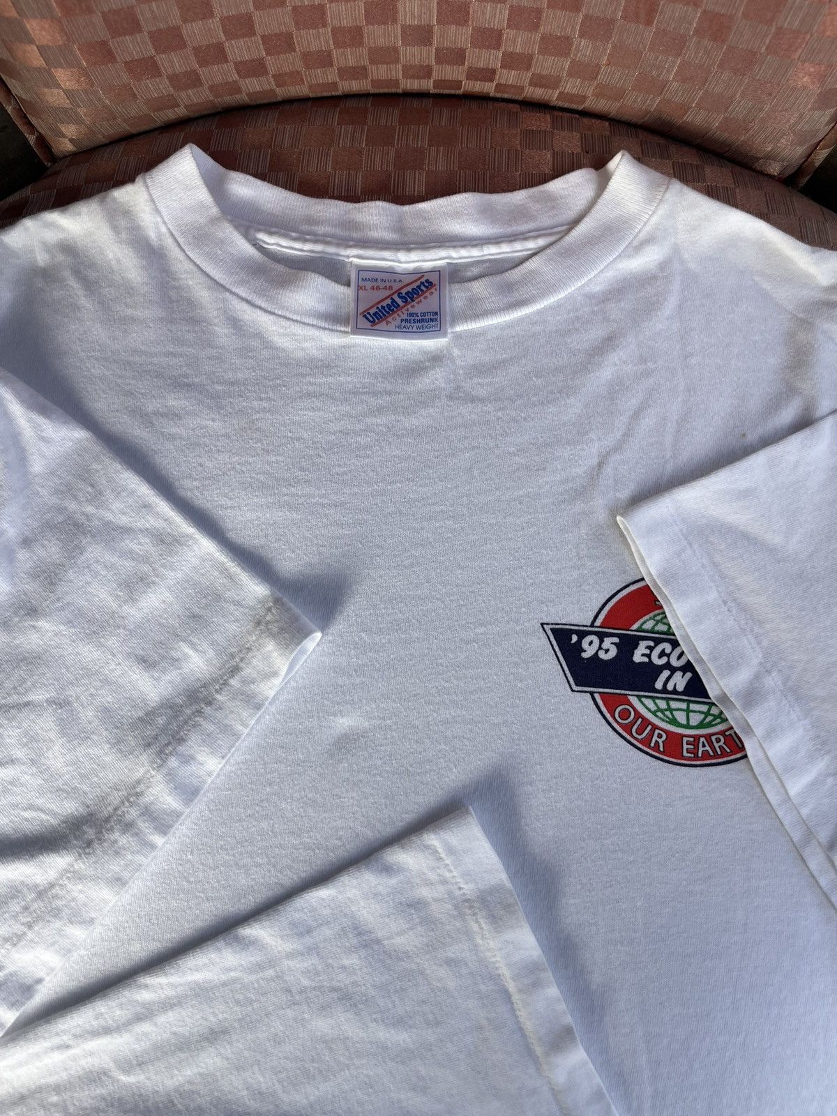 Arts & Science Vintage SAVE OUR EARTH 1995’s Eco Festa In OMINO Art Tshirt Size US XL / EU 56 / 4 - 7 Thumbnail