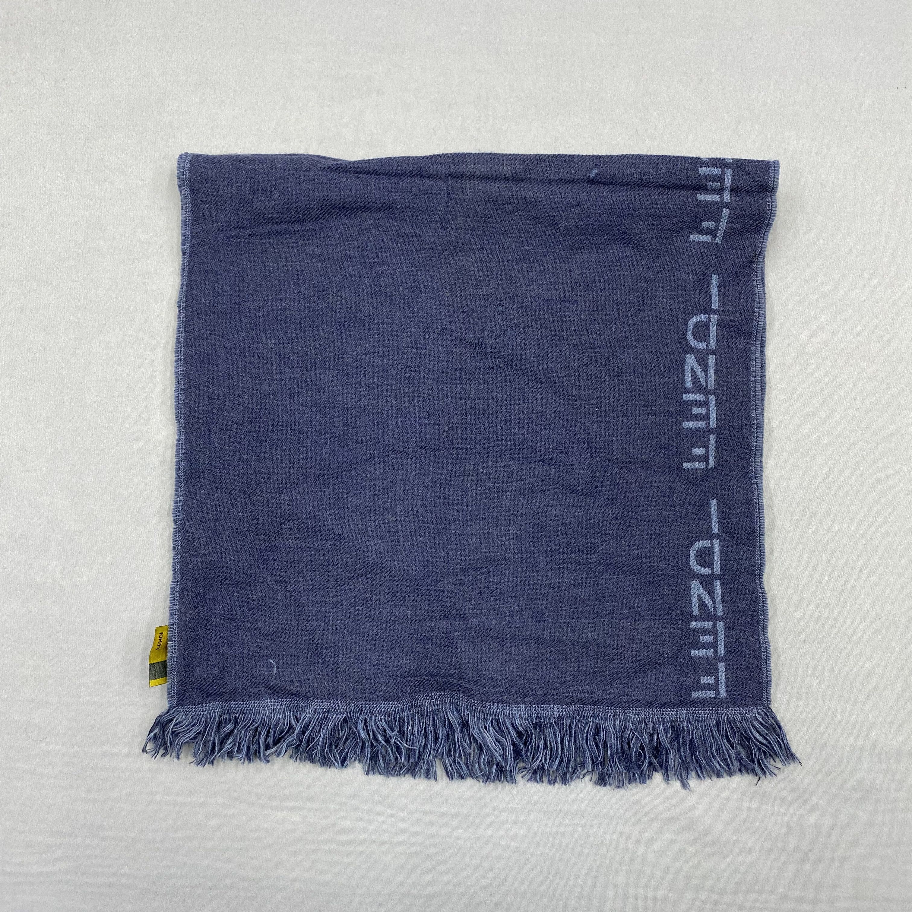 Fendi Vintage 90s Fendi Scarf Muffler Wool Fendi Zucca Scarves Size ONE SIZE - 5 Thumbnail