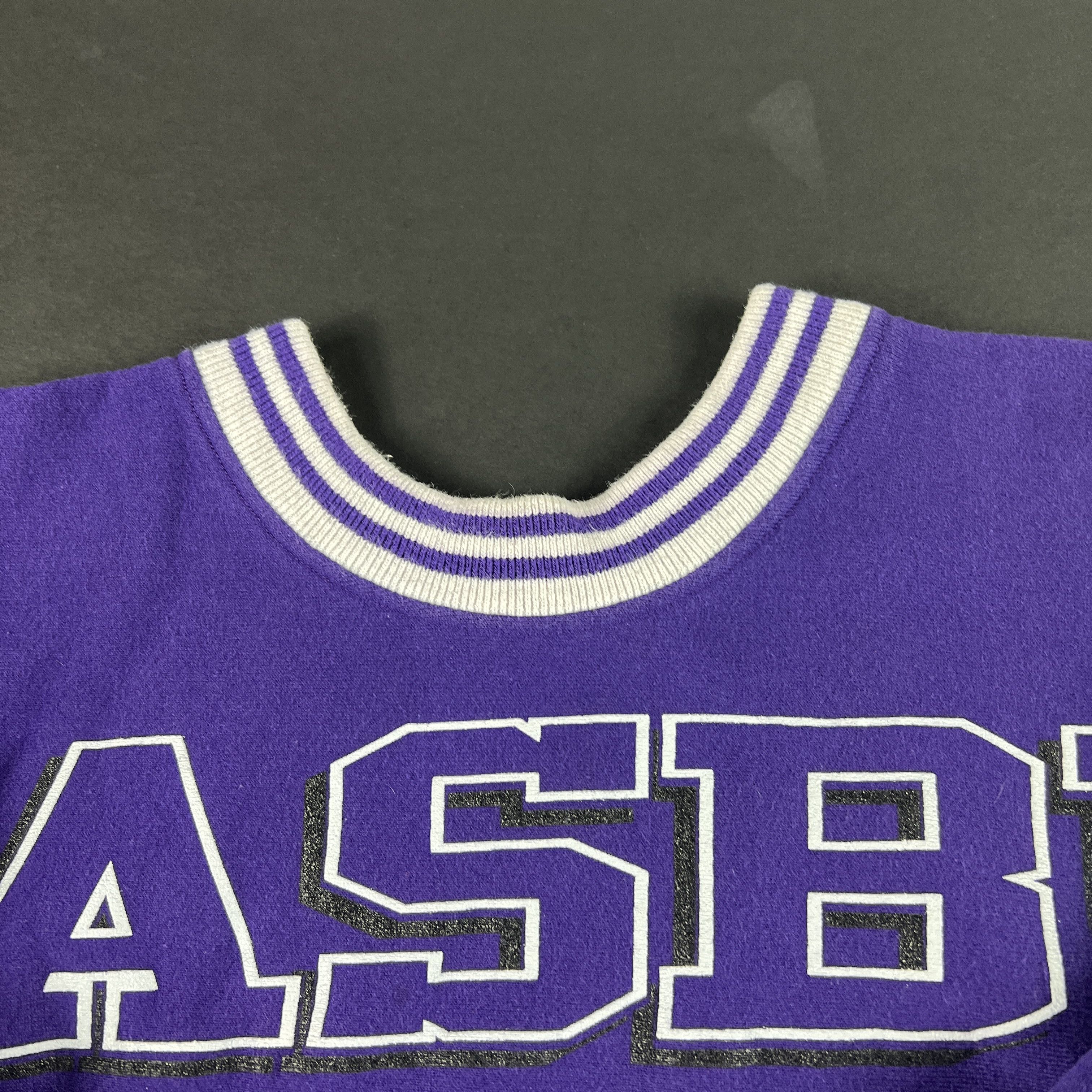 Public School × Vintage VTG 90s Strasburg Rams Virginia Sweatshirt Purple Crewneck Size US XL / EU 56 / 4 - 5 Thumbnail