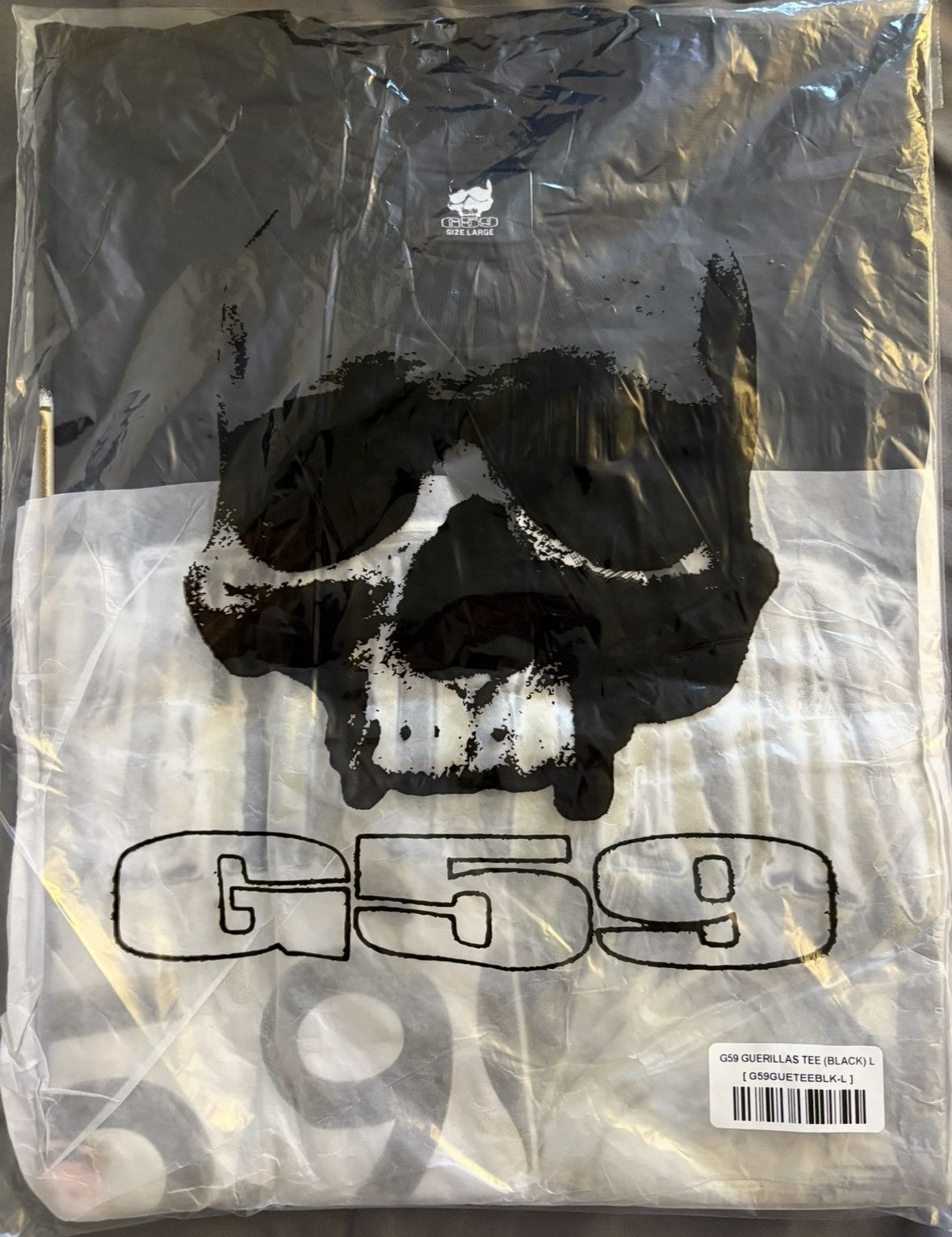 G59 Records G59 GUERILLAS TEE (BLACK) L Size US L / EU 52-54 / 3 - 2 Thumbnail