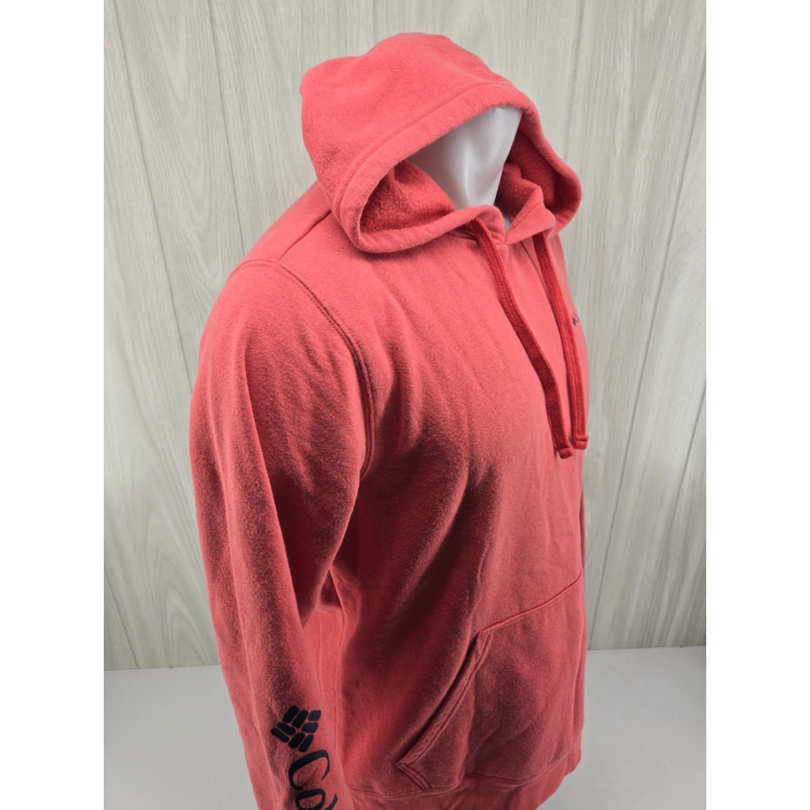Vintage Columbia Hoodie Mens Medium Coral PFG Cotton Blend Gear Outdoor Size US M / EU 48-50 / 2 - 6 Thumbnail